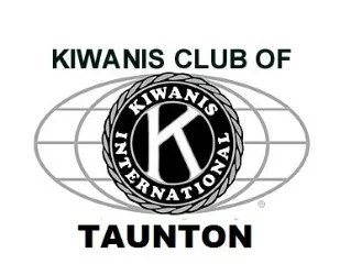 Kiwanis Club of Taunton logo with globe and K emblem