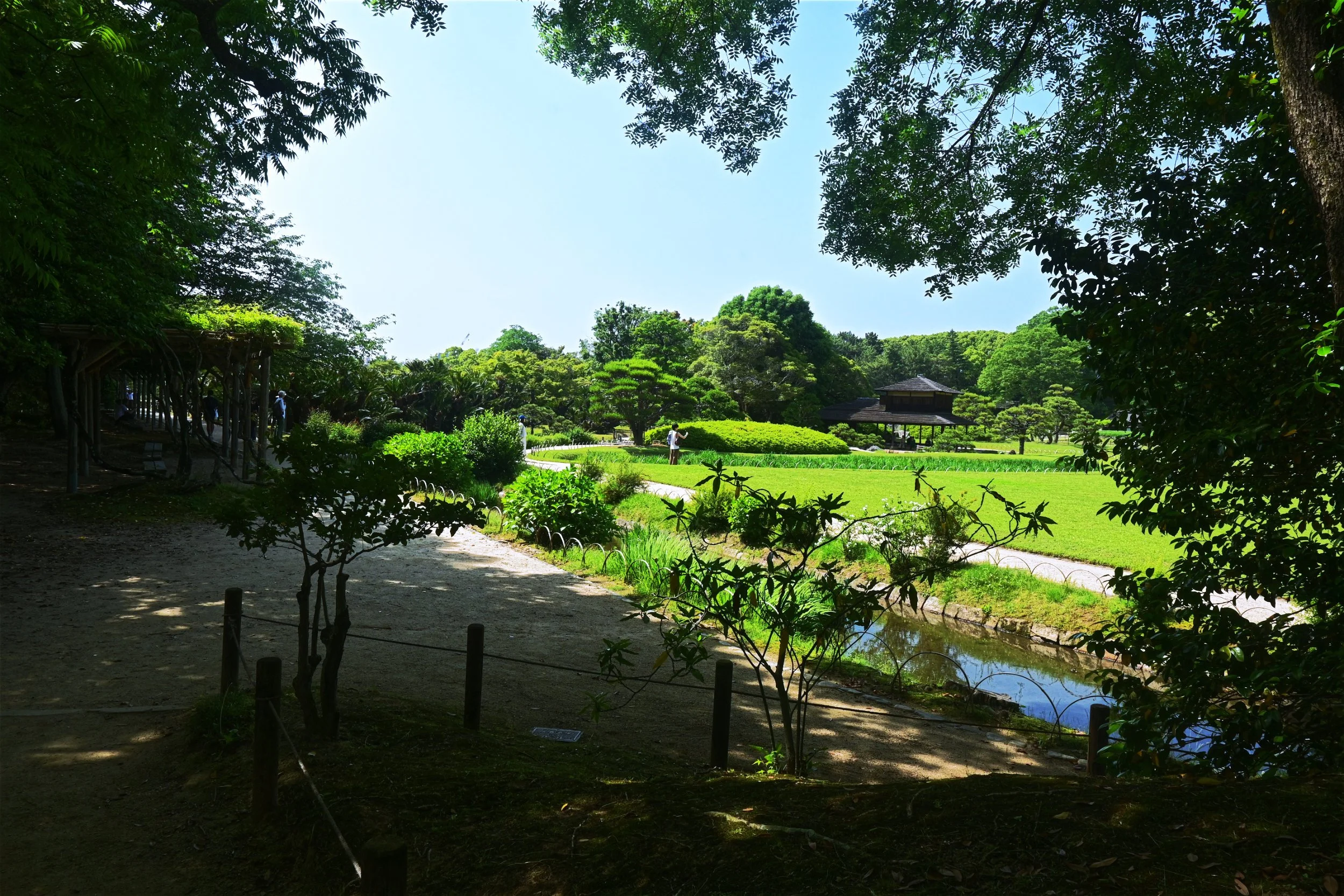 Looking Out - Korokuen Gardens
