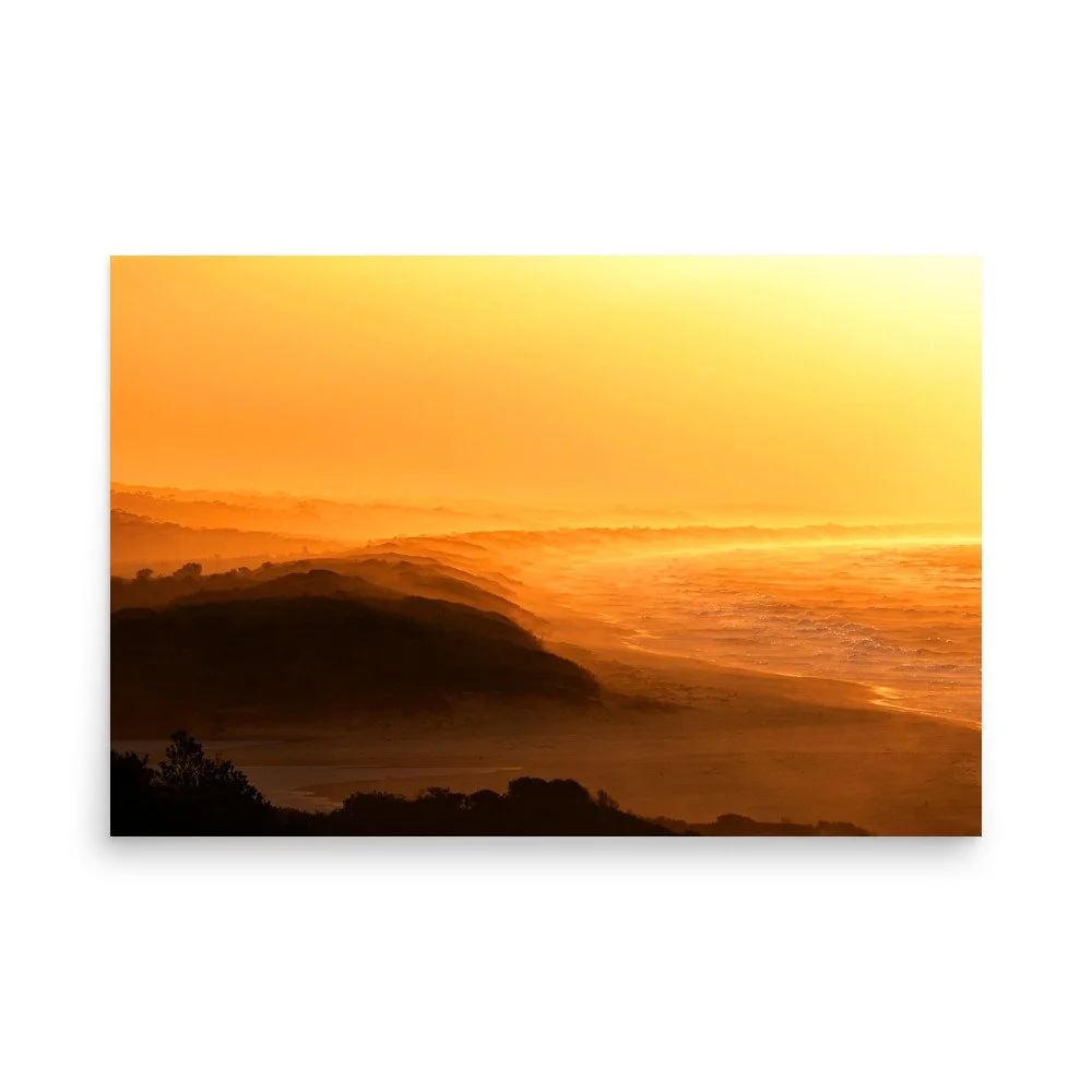 Golden Hour at Lake Tyers Beach