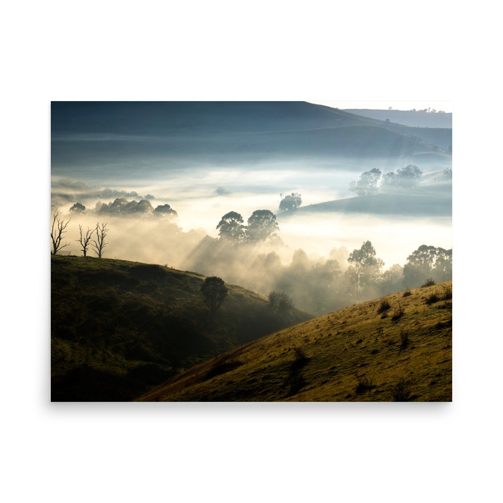Foggy Gippsland Valley