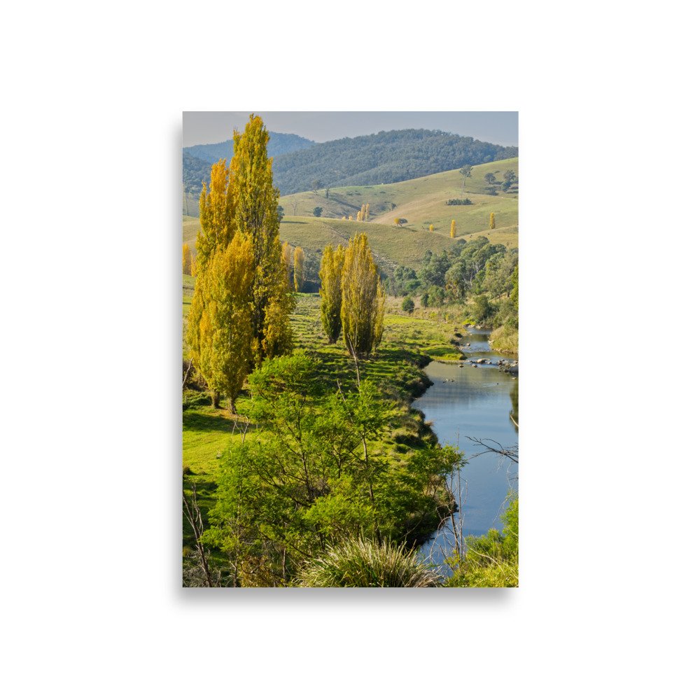 tambo river, gippsland, victoria, autumn, victoria, australia, photo, country, nature