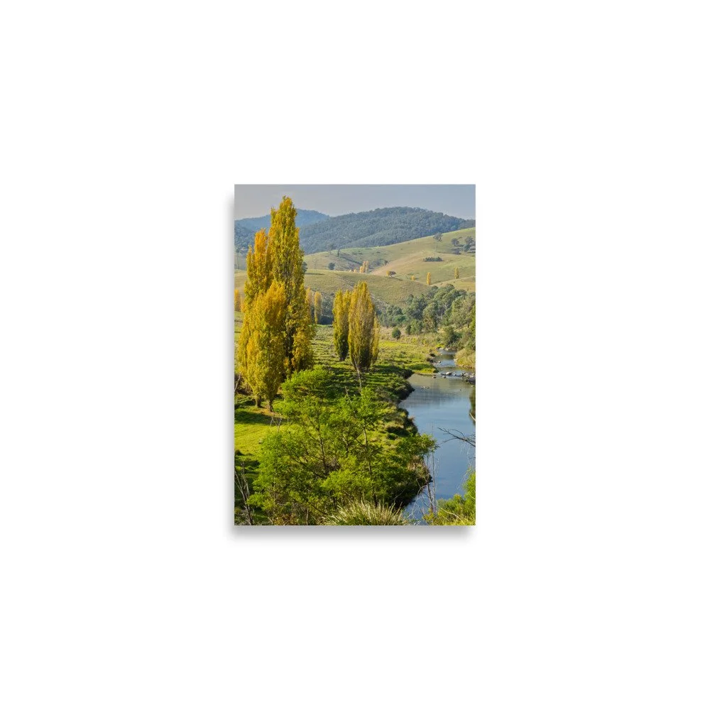 tambo river, gippsland, victoria, autumn, victoria, australia, photo, country, nature