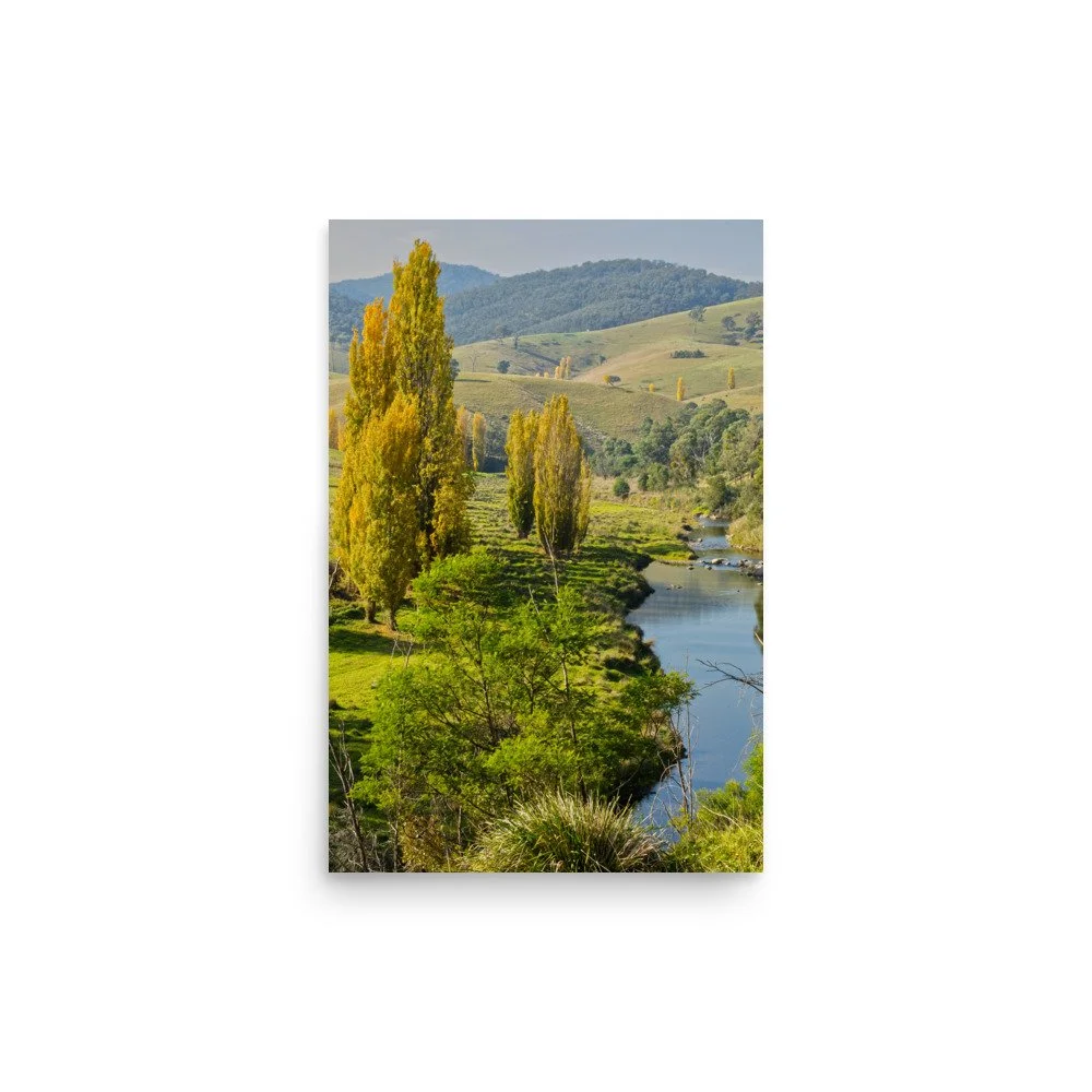 tambo river, gippsland, victoria, autumn, victoria, australia, photo, country, nature