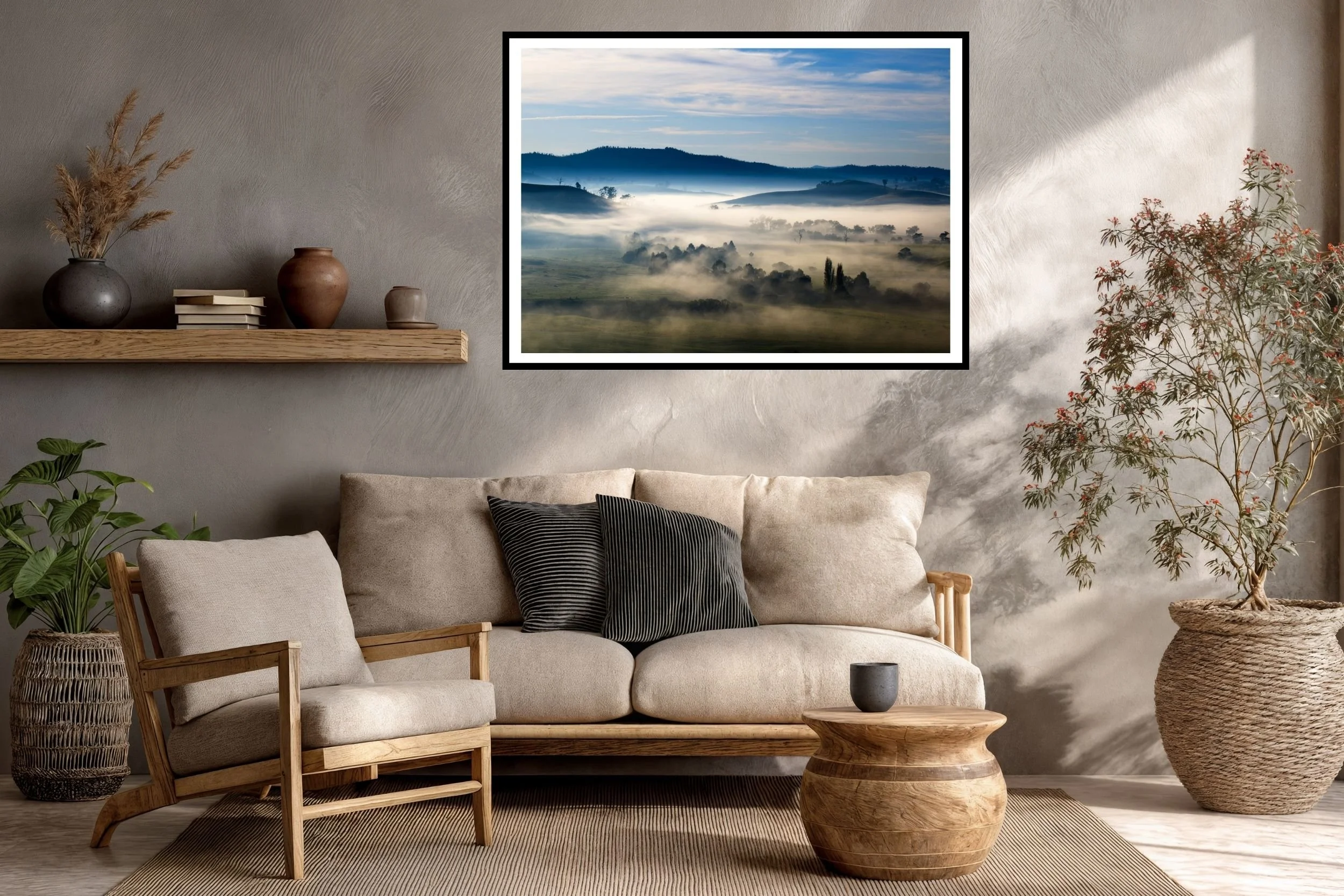 buchan valley, gippsland, victoria, fog, victoria, australia, photo, country, nature