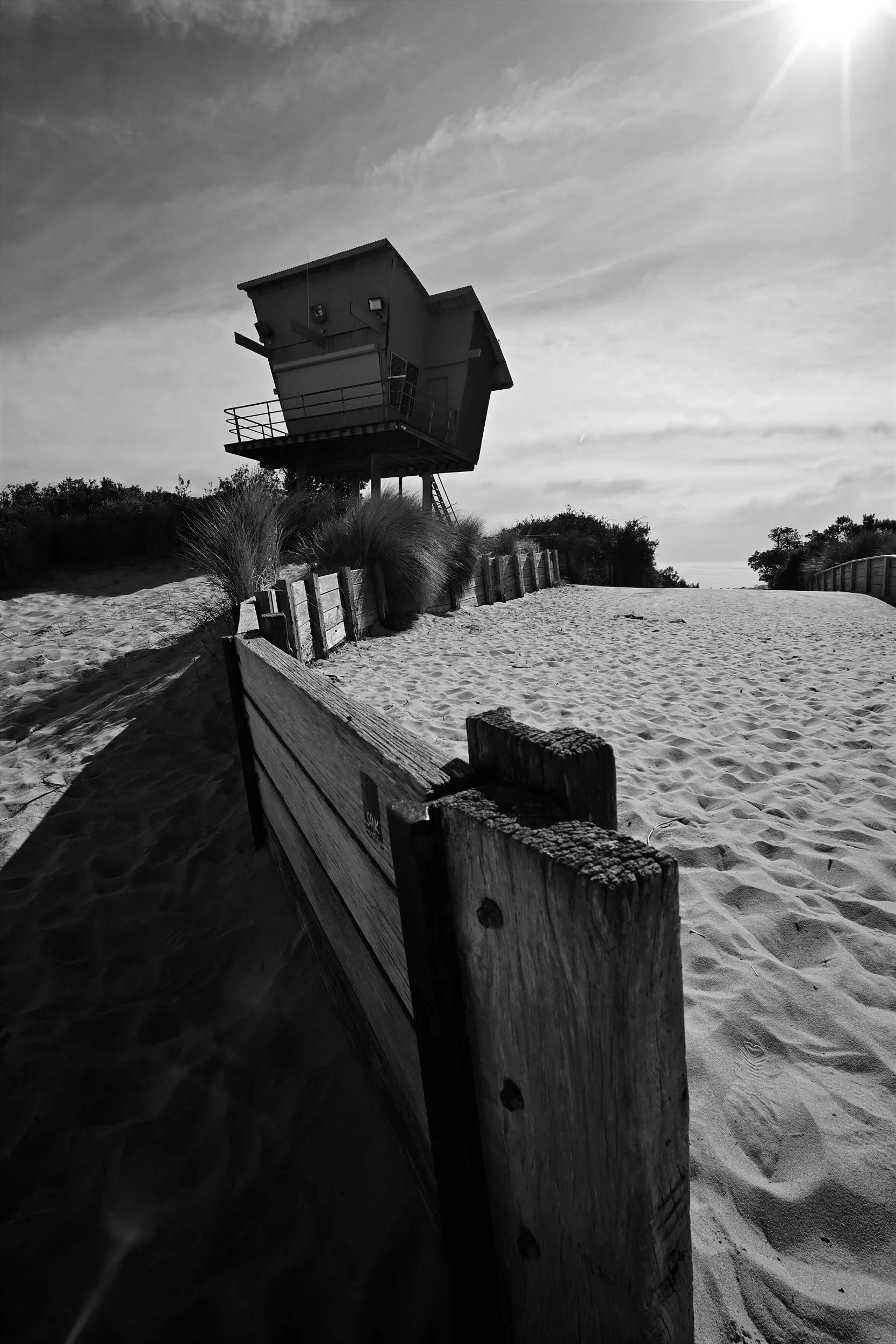 Lifeguard Tower of Lakes Entrance