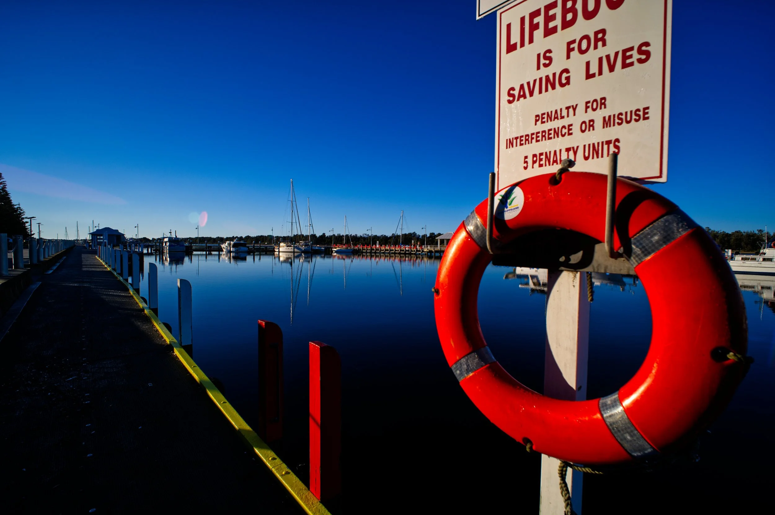 Lifebuoy on The Walkway