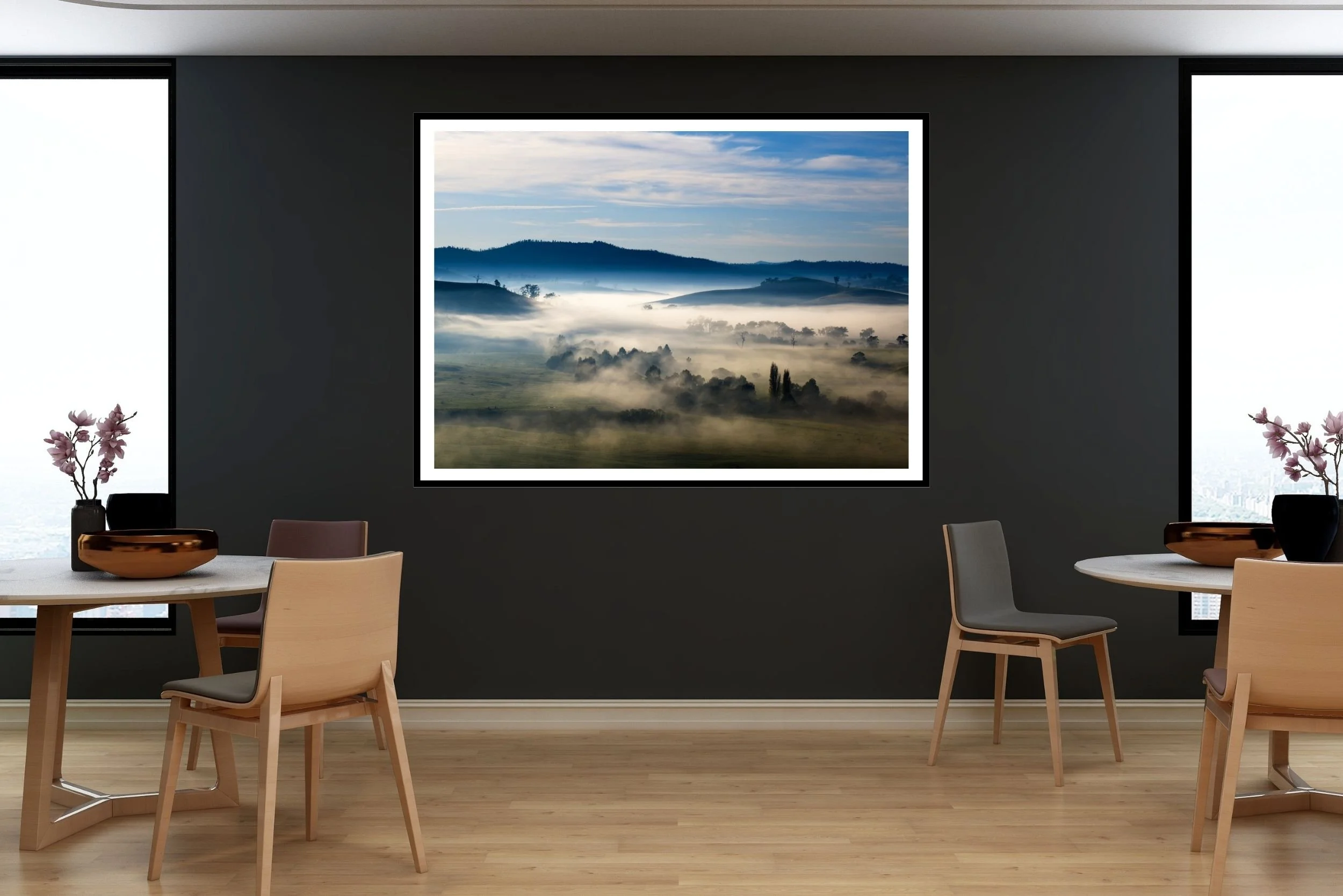 buchan valley, gippsland, victoria, fog, victoria, australia, photo, country, nature