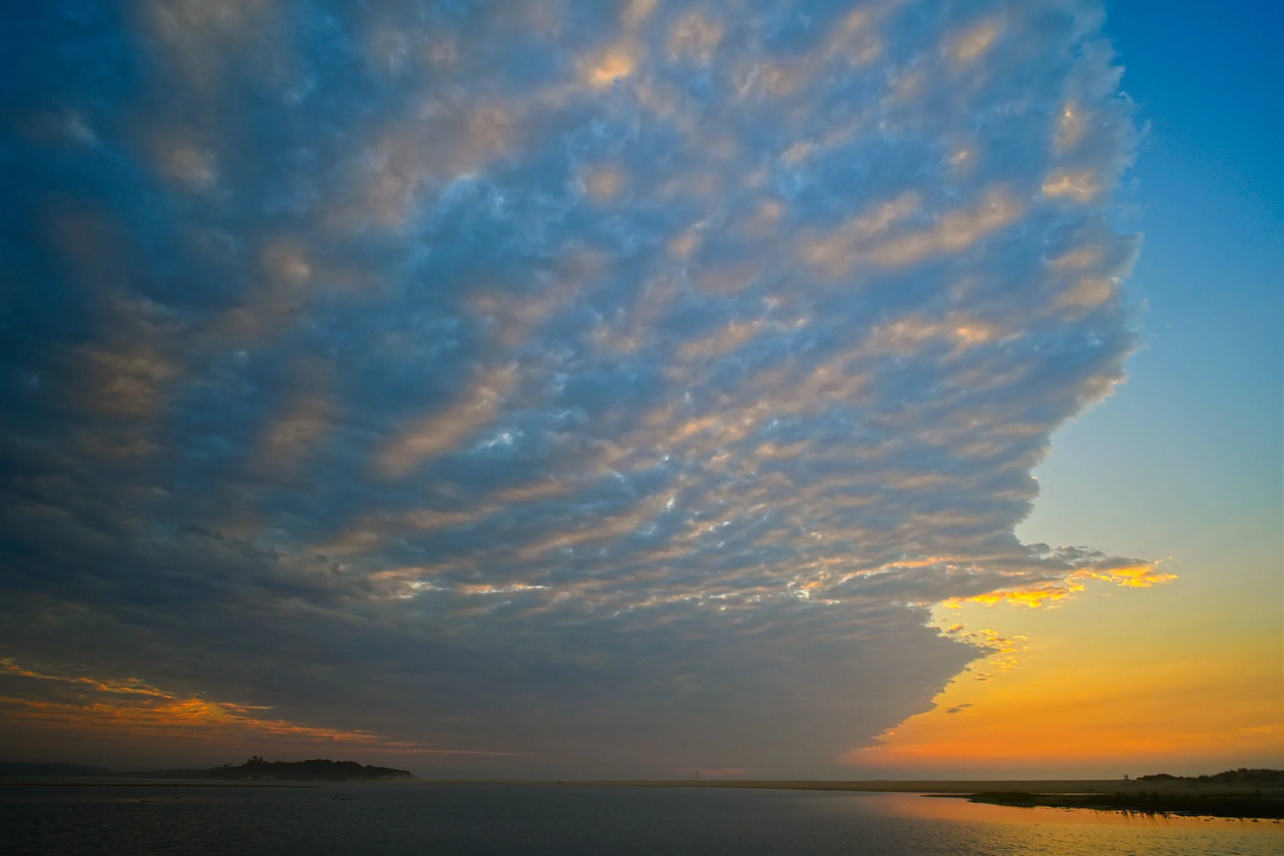 Cloudy Sunrise - Lake Tyers