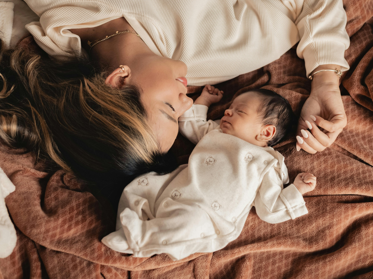 Mother and baby