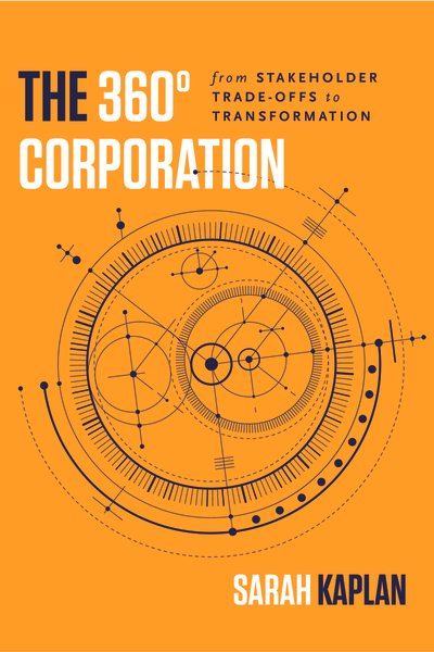 cover of the 360 corporation book with watch-like graphic image