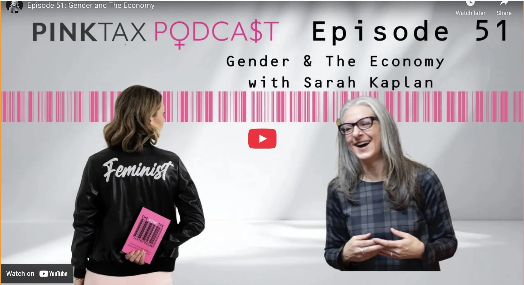 The Pink Tax podcast with Janine Rogan