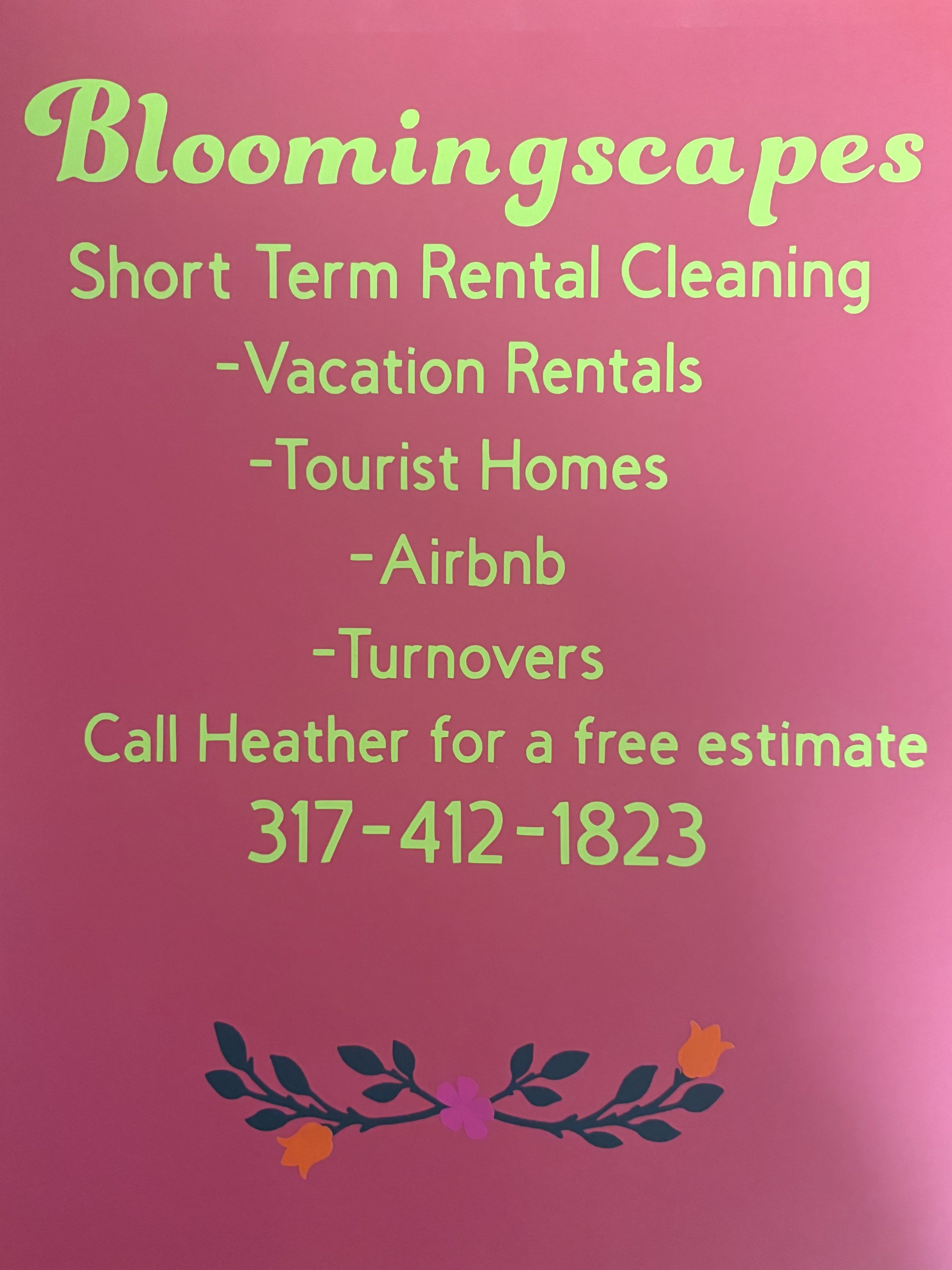 Bloomingscapes Cleaning