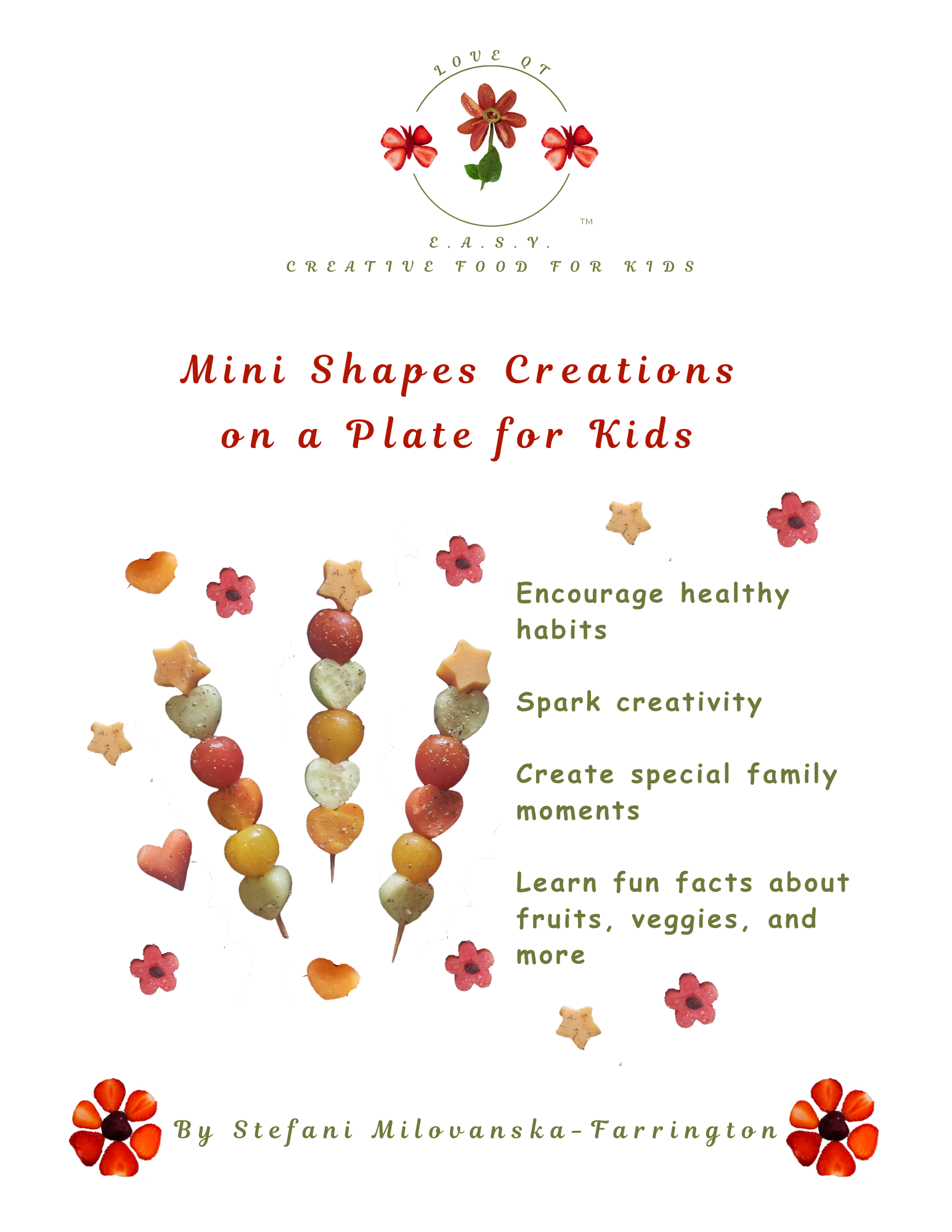 Book - Mini Shapes Creations on a Plate for Kids