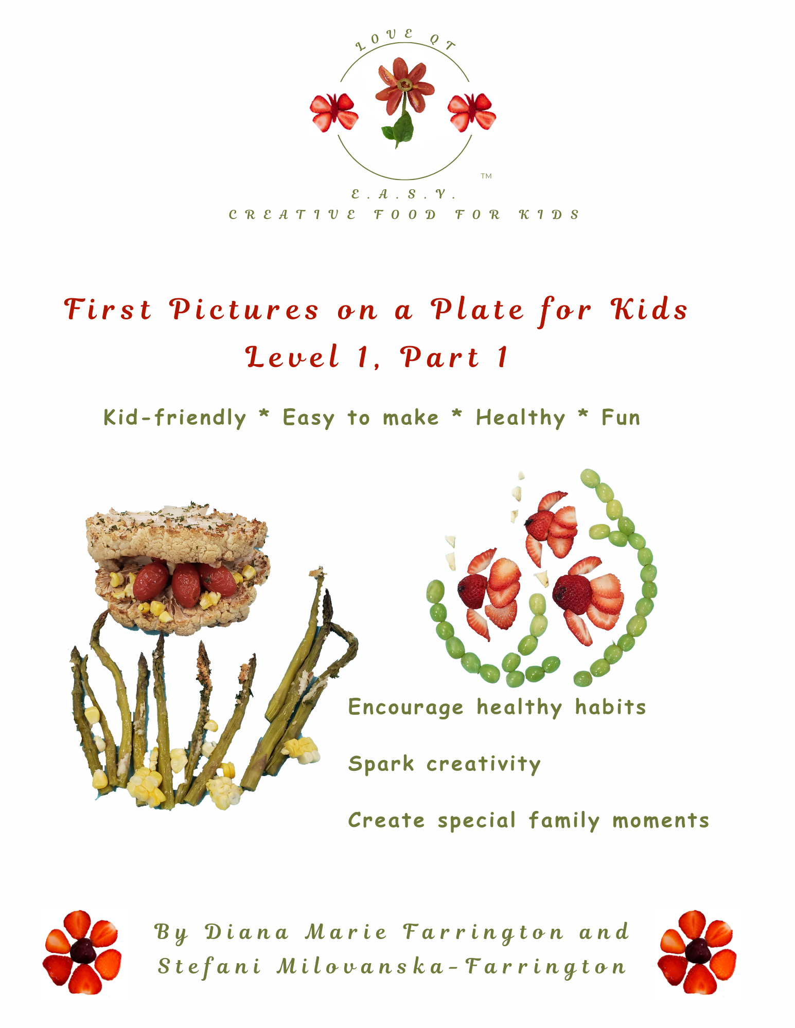 Book - First Pictures on a Plate for Kids Level 1, Part 1