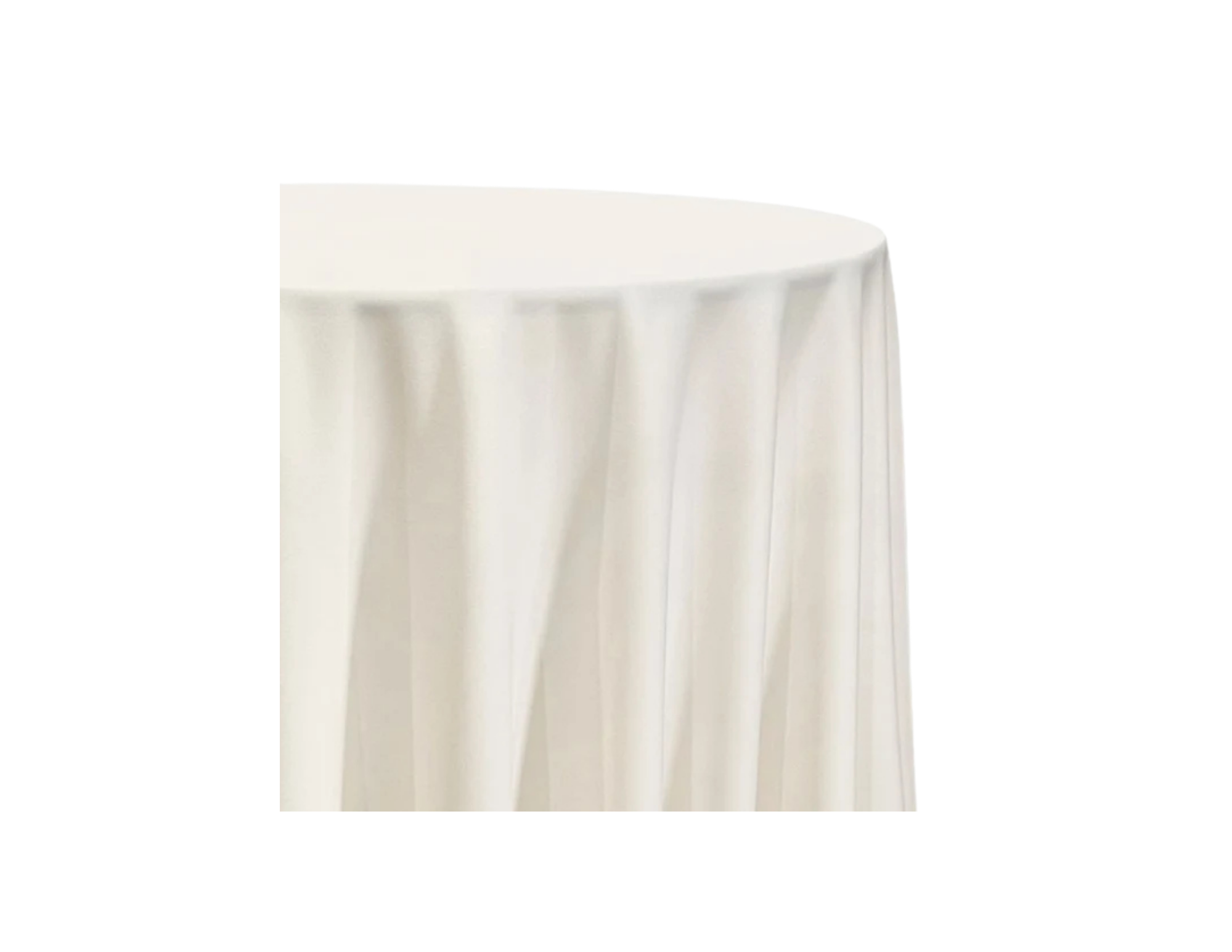 Off-White Poly $13-$15
