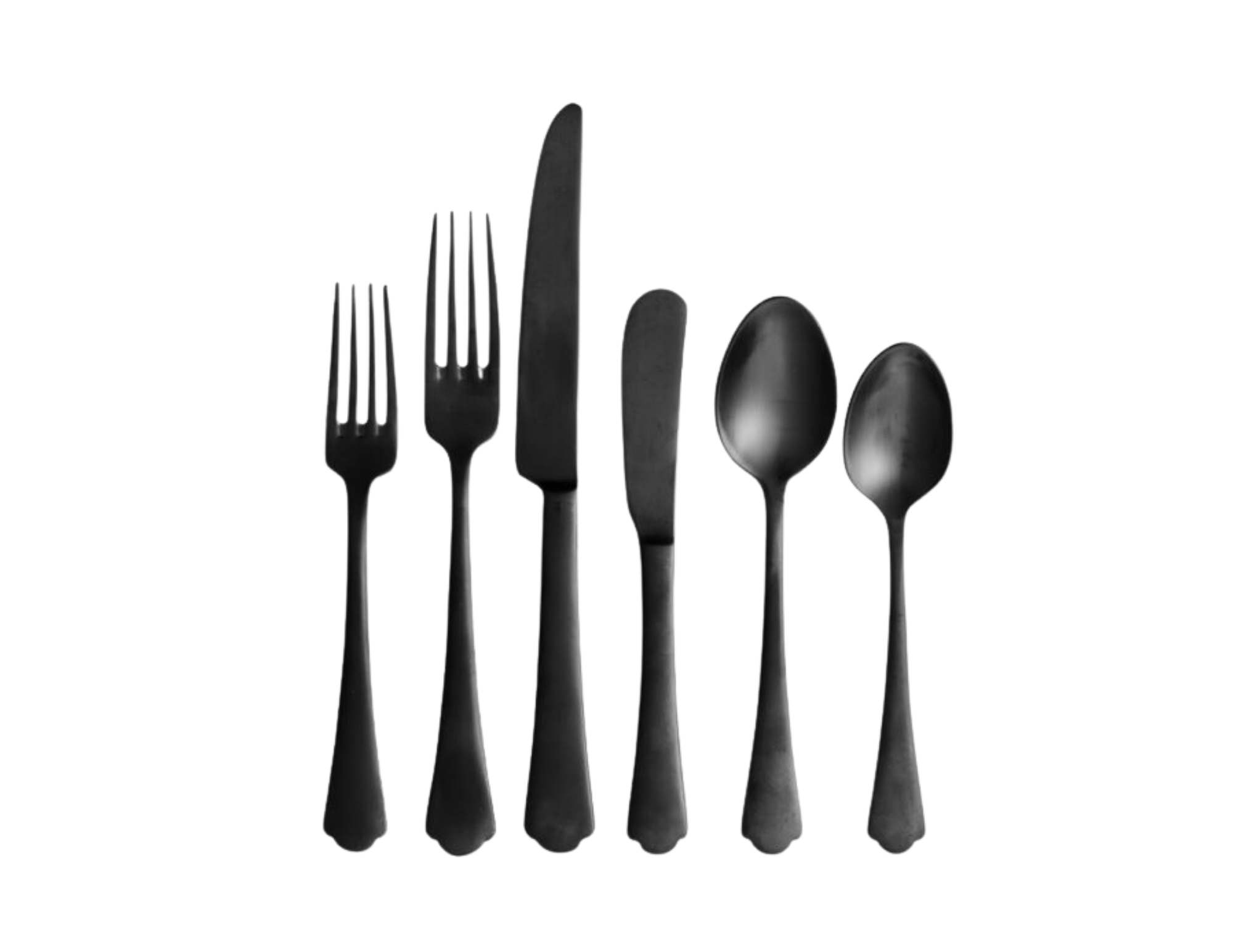 Classic Black Flatware .75 per piece