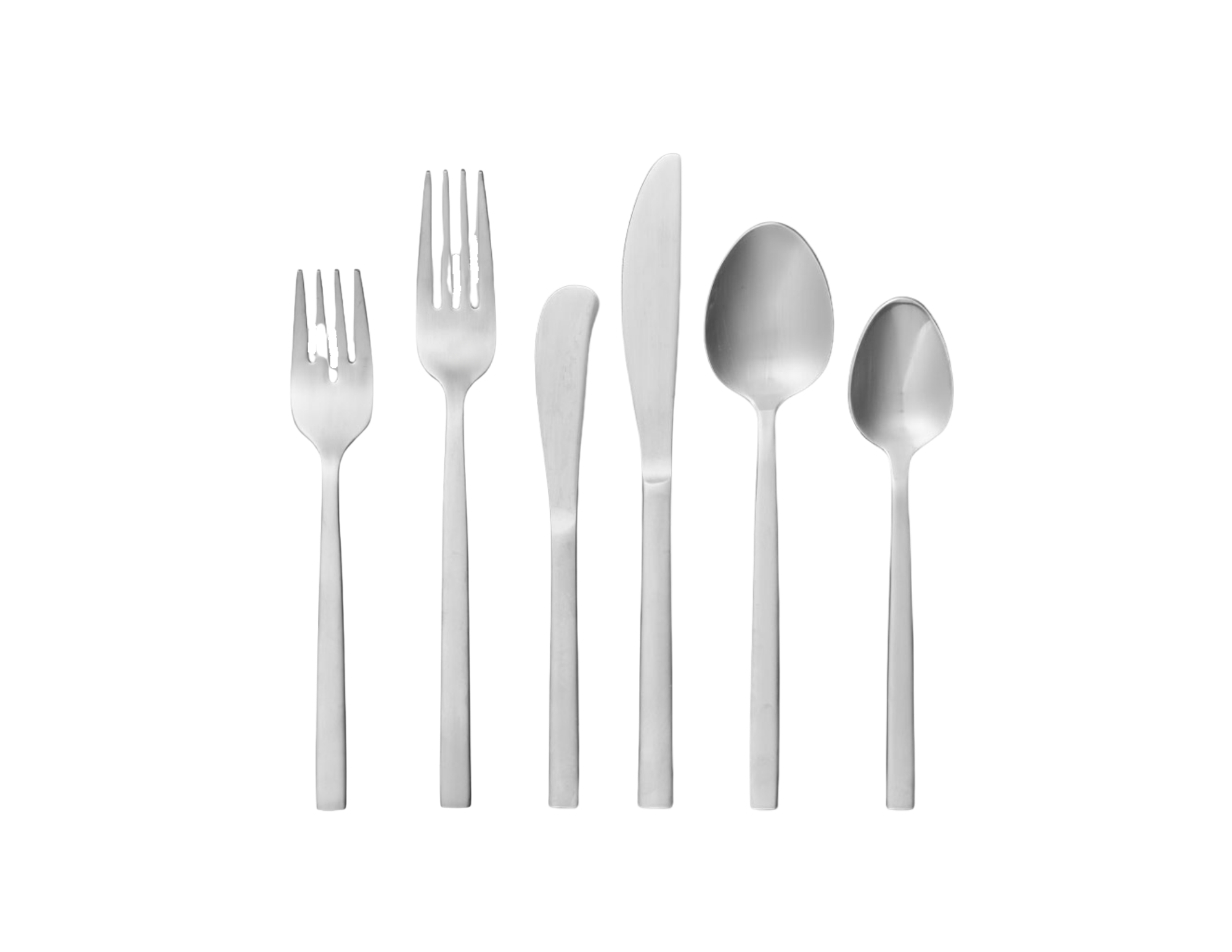 Square Silver Flatware .75 per piece