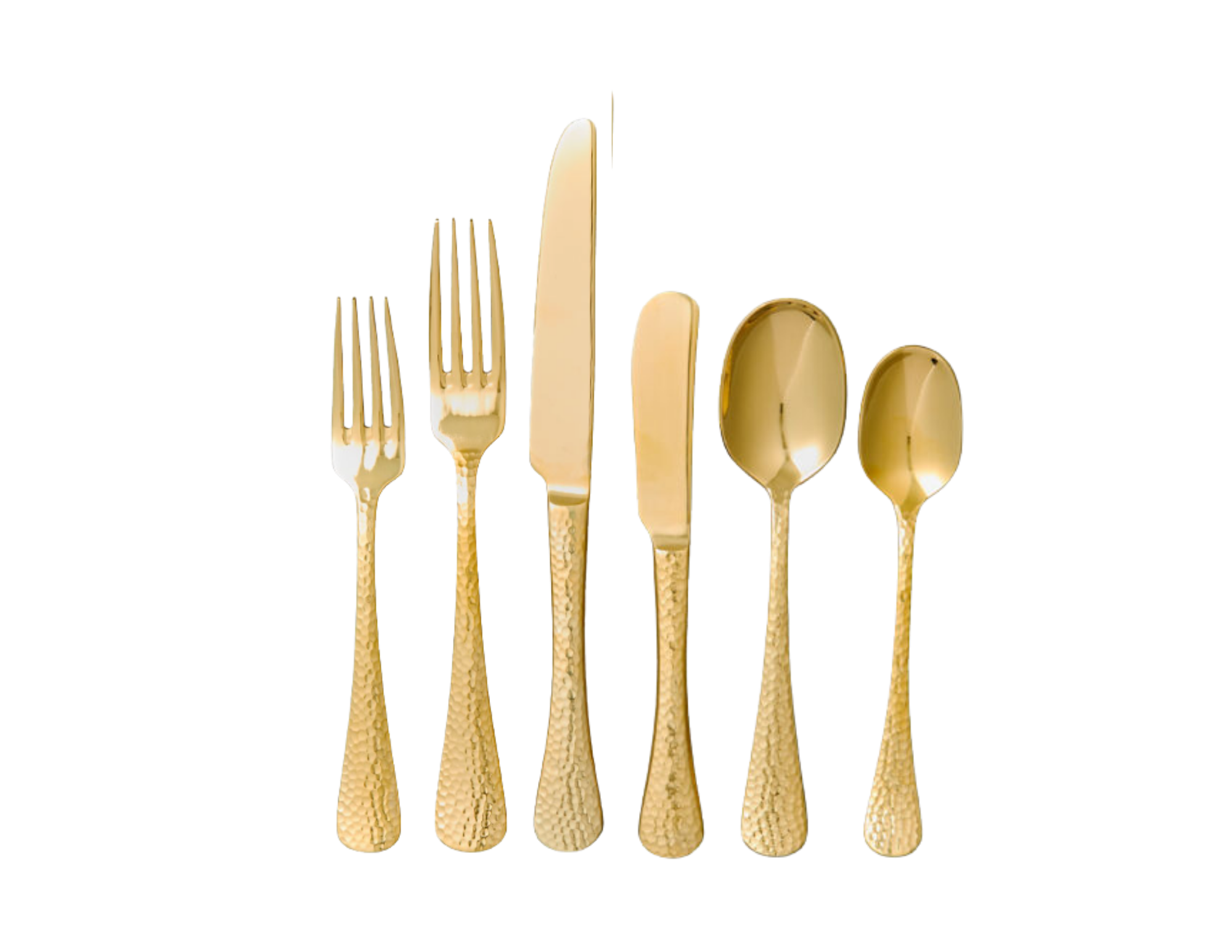 Stamped Gold Flatware .75 per piece