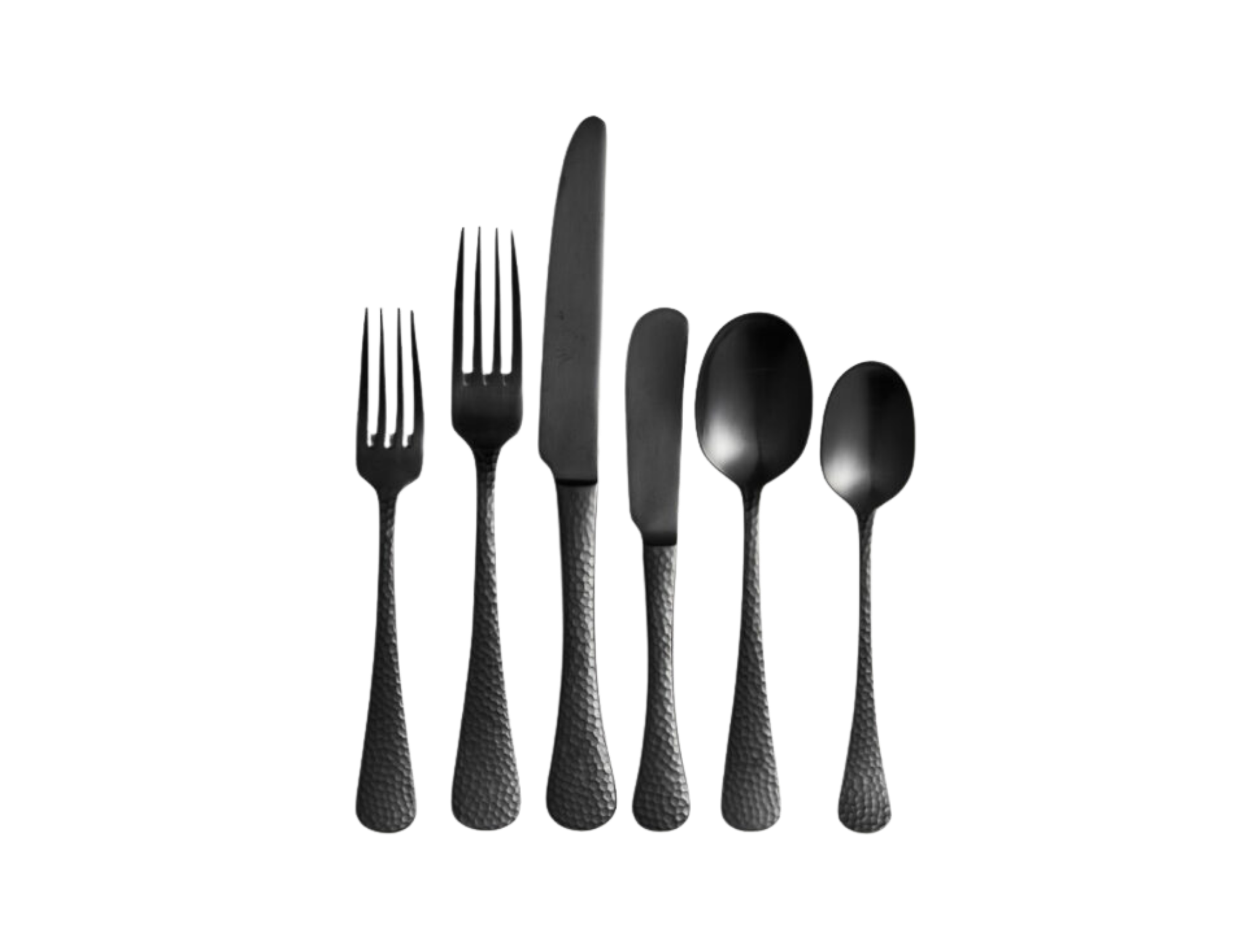 Stamped Black Flatware .75 per piece