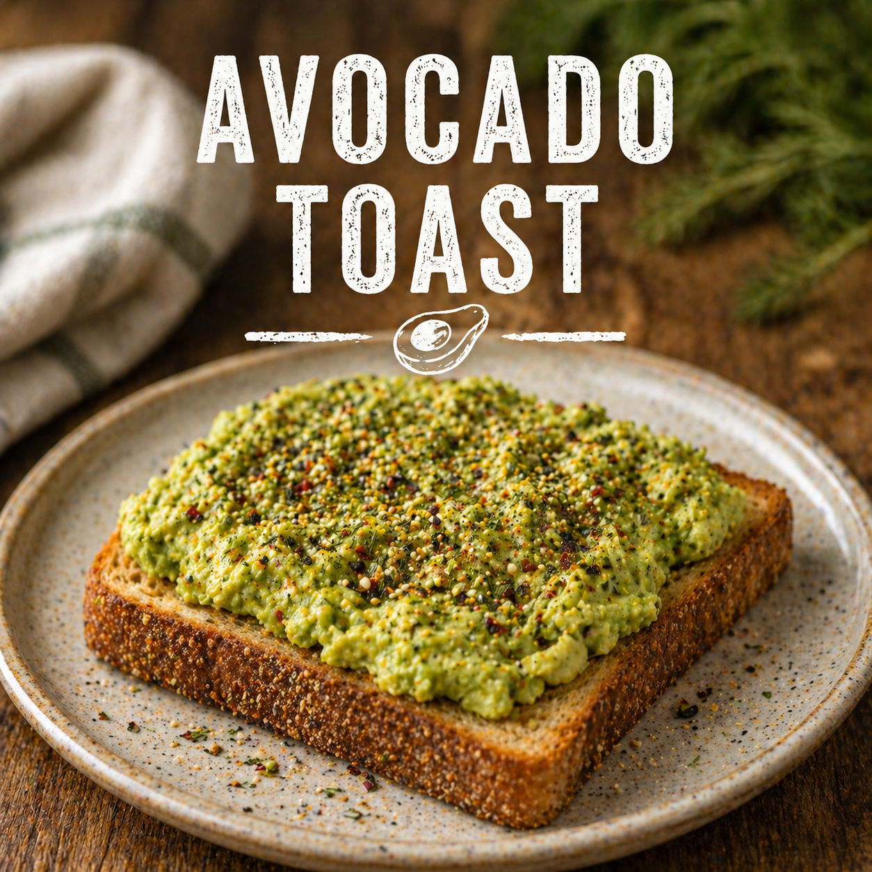 Super Savory Avocado Toast!