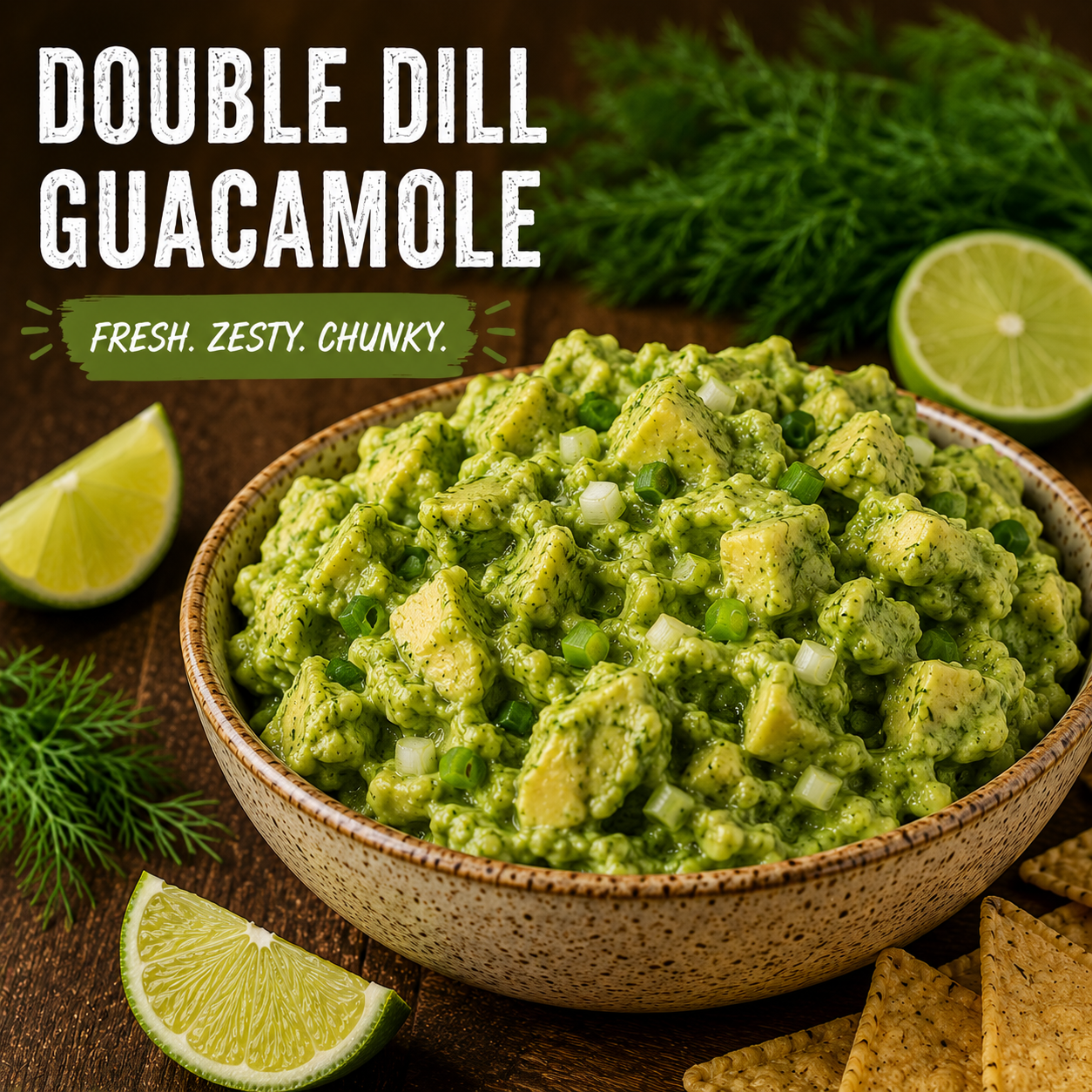 Double Dill Guacamole
