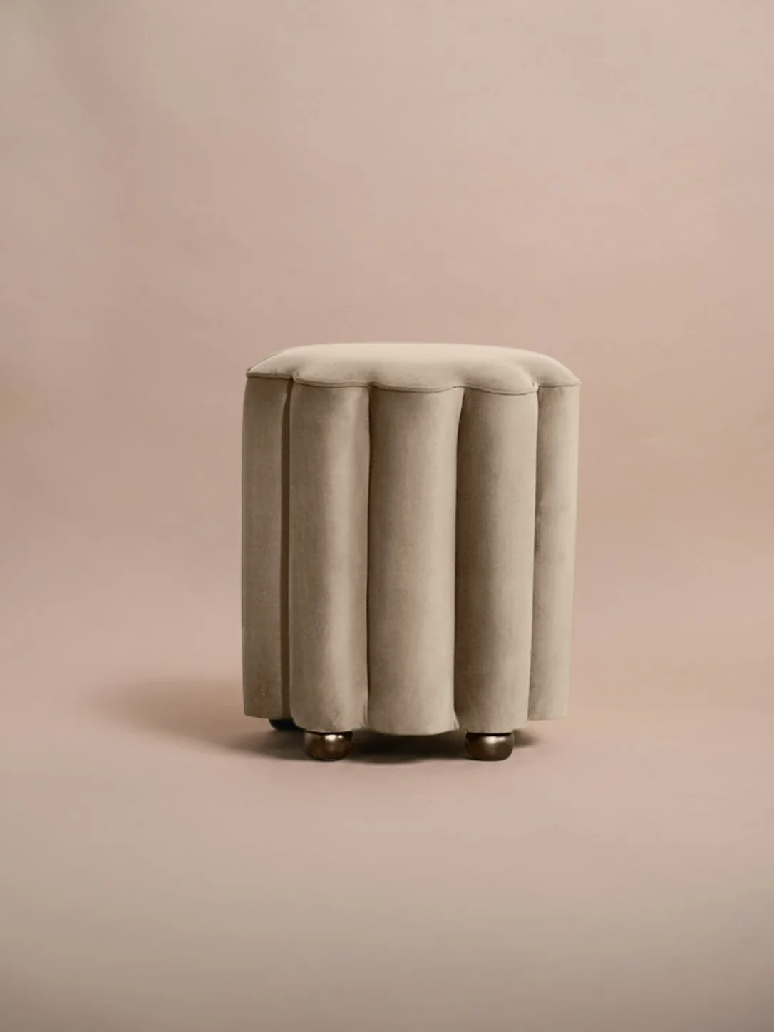 Cleo Stool | Beige