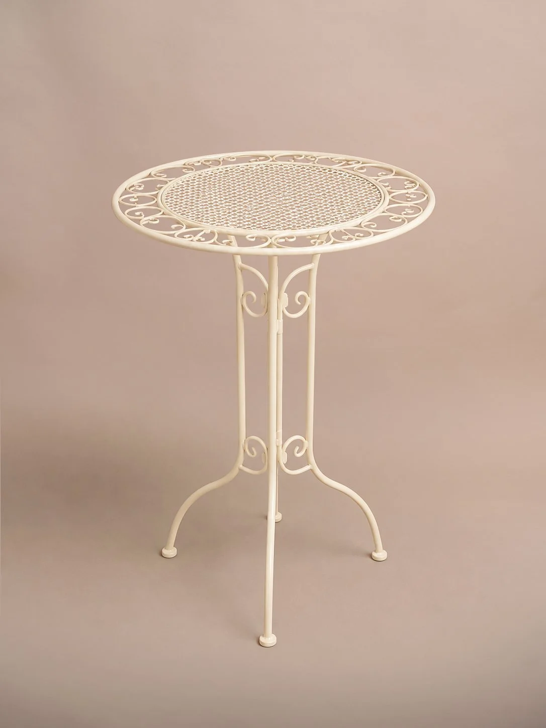 Fleur Vintage Bar Table | Cream