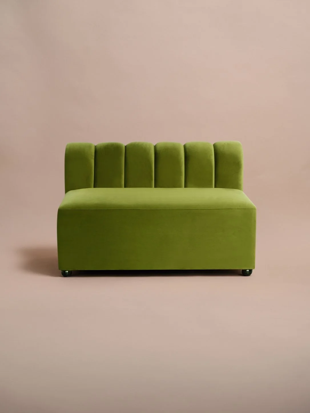 Cleo Sofa Straight | Green