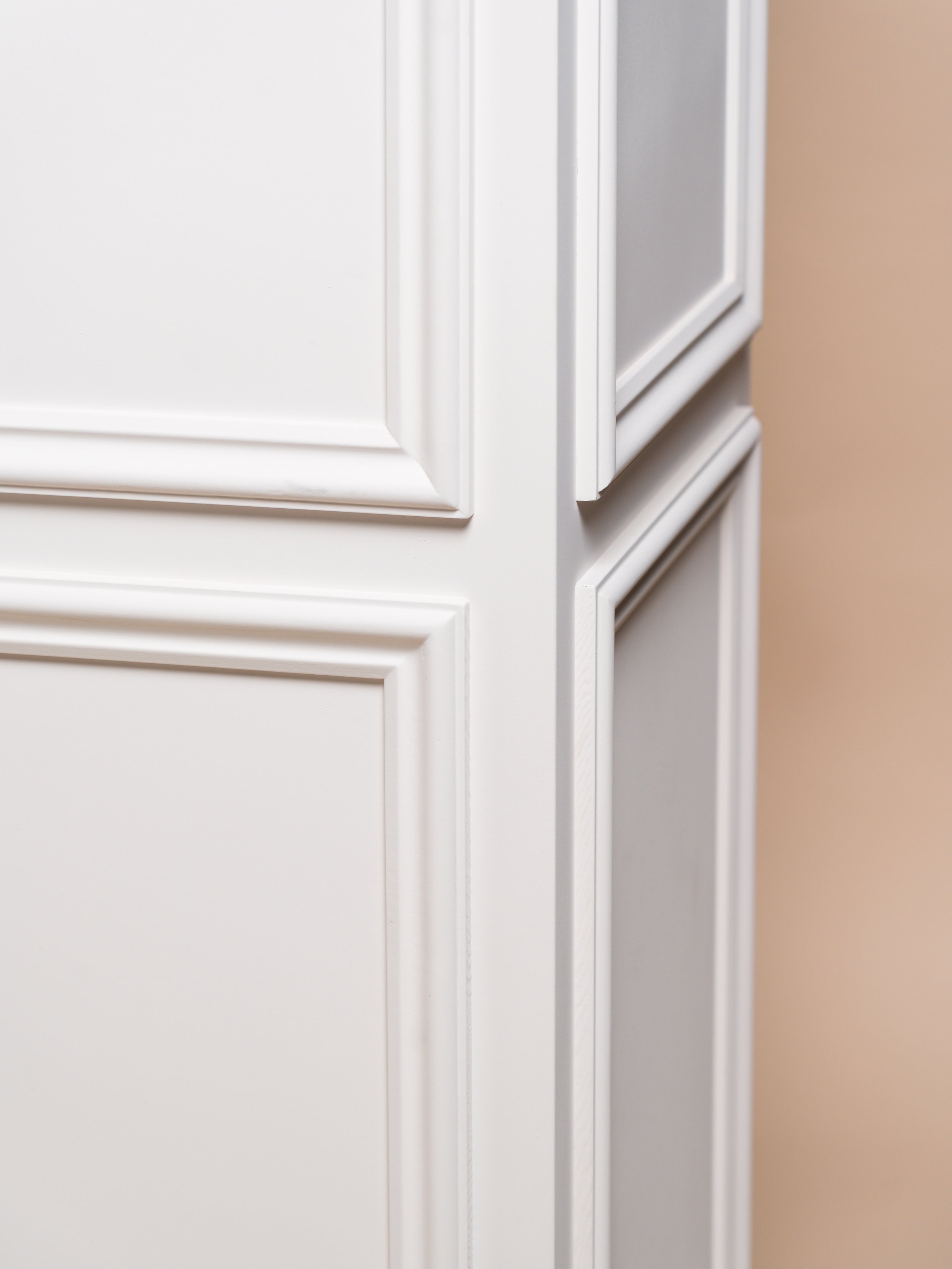 Close‑up detail of Classic Collection large signage plinths — event décor hire