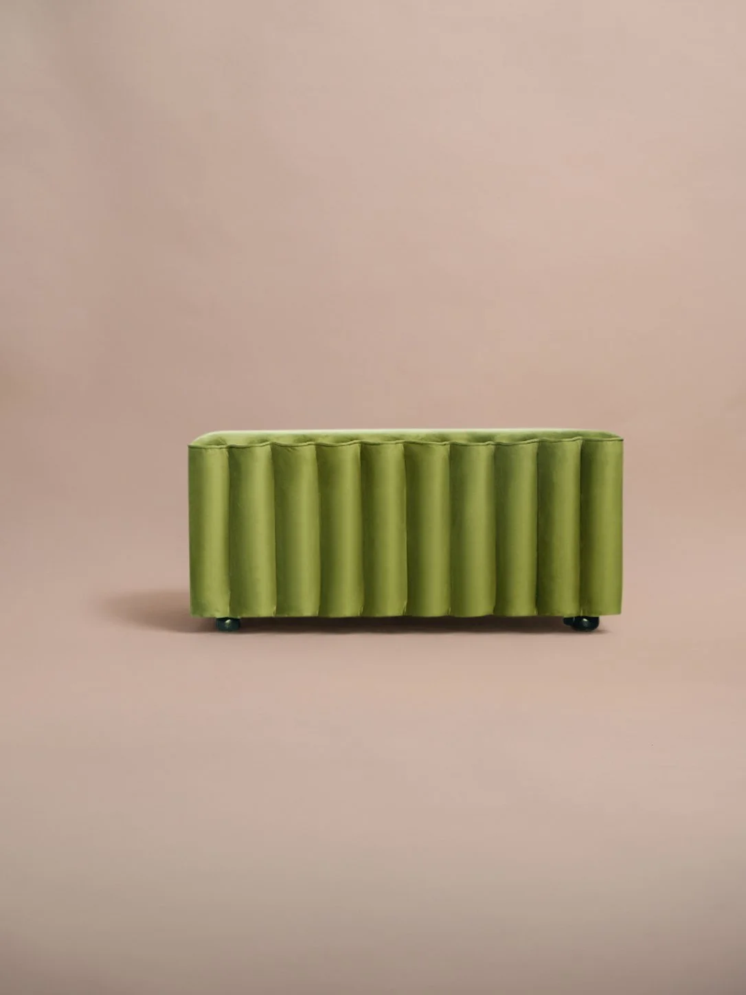 Cleo Ottoman | Green