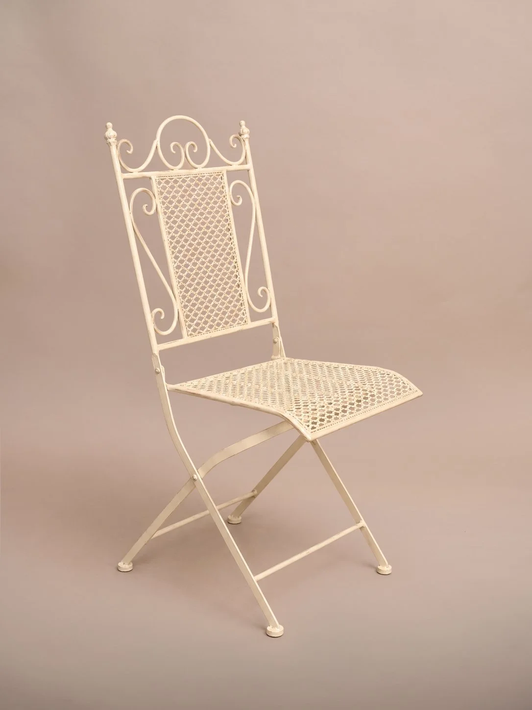 Ivory Vintage Dining Chair | Cream