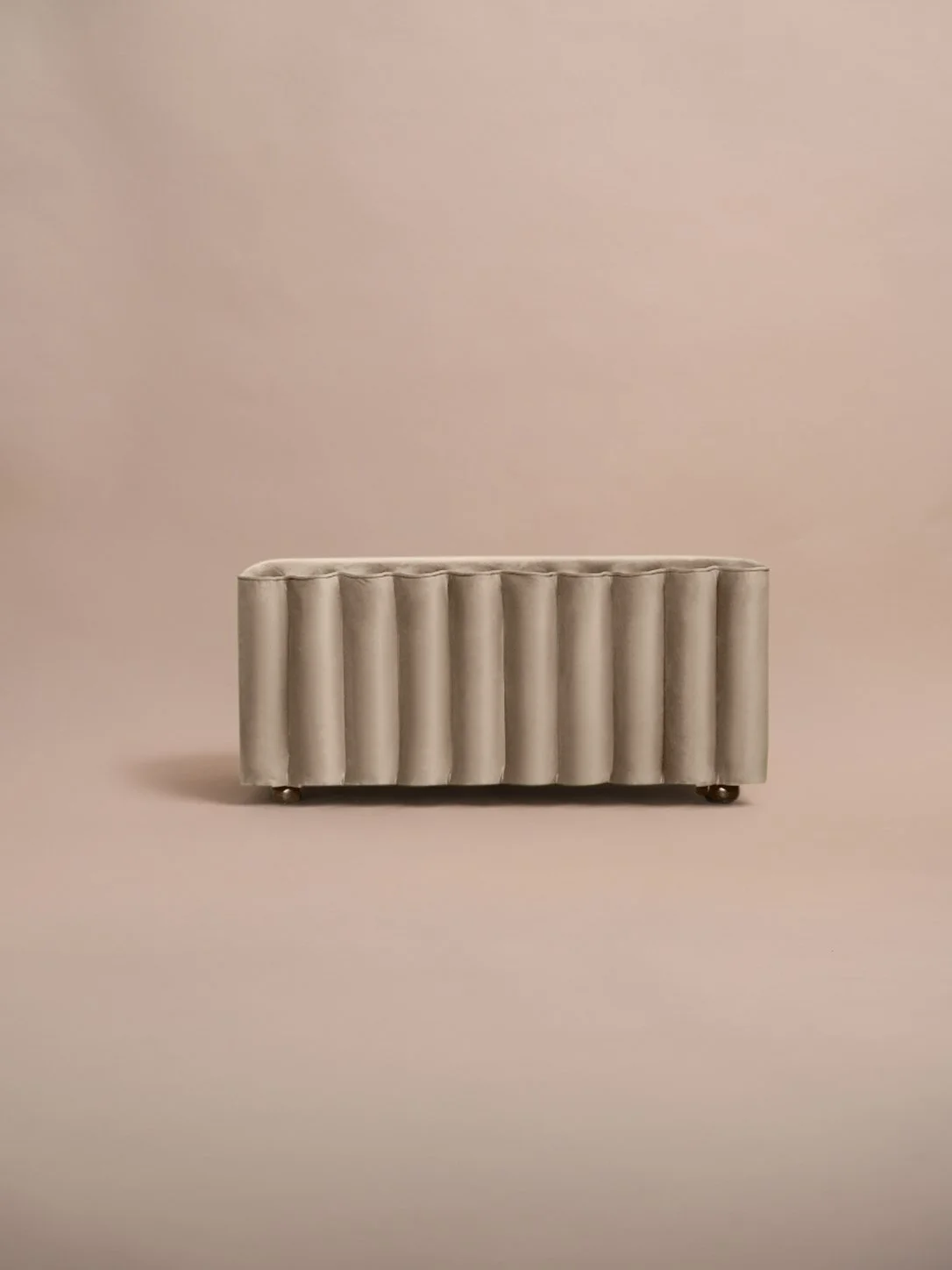Cleo Ottoman | Beige