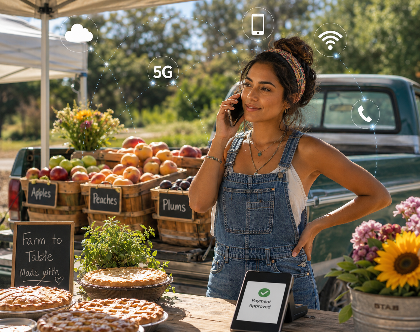 Summer Is Here. Your Food Truck or Farmers Market Booth Needs Internet That Moves With You.