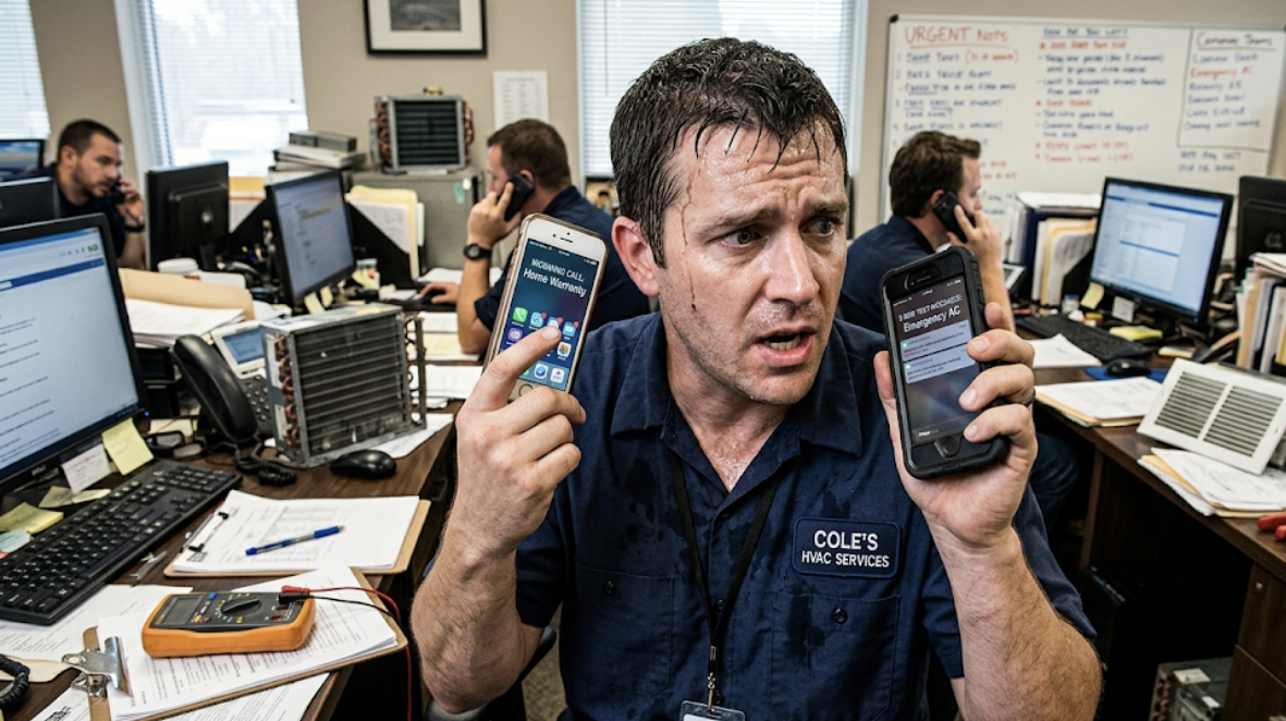HVAC Busy Season Calls: How to Handle Double the Volume Without Hiring