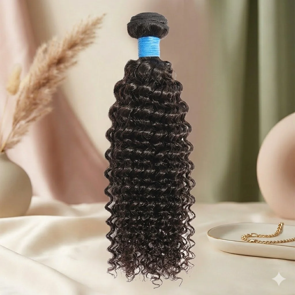 Brazilian Deep Curl 100% Virgin Hair Bundles 10-30