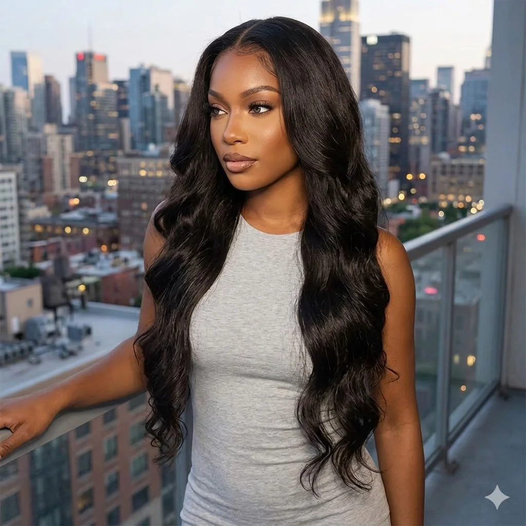 200% Density Full Frontal Lace Wig Body Wave 16-28