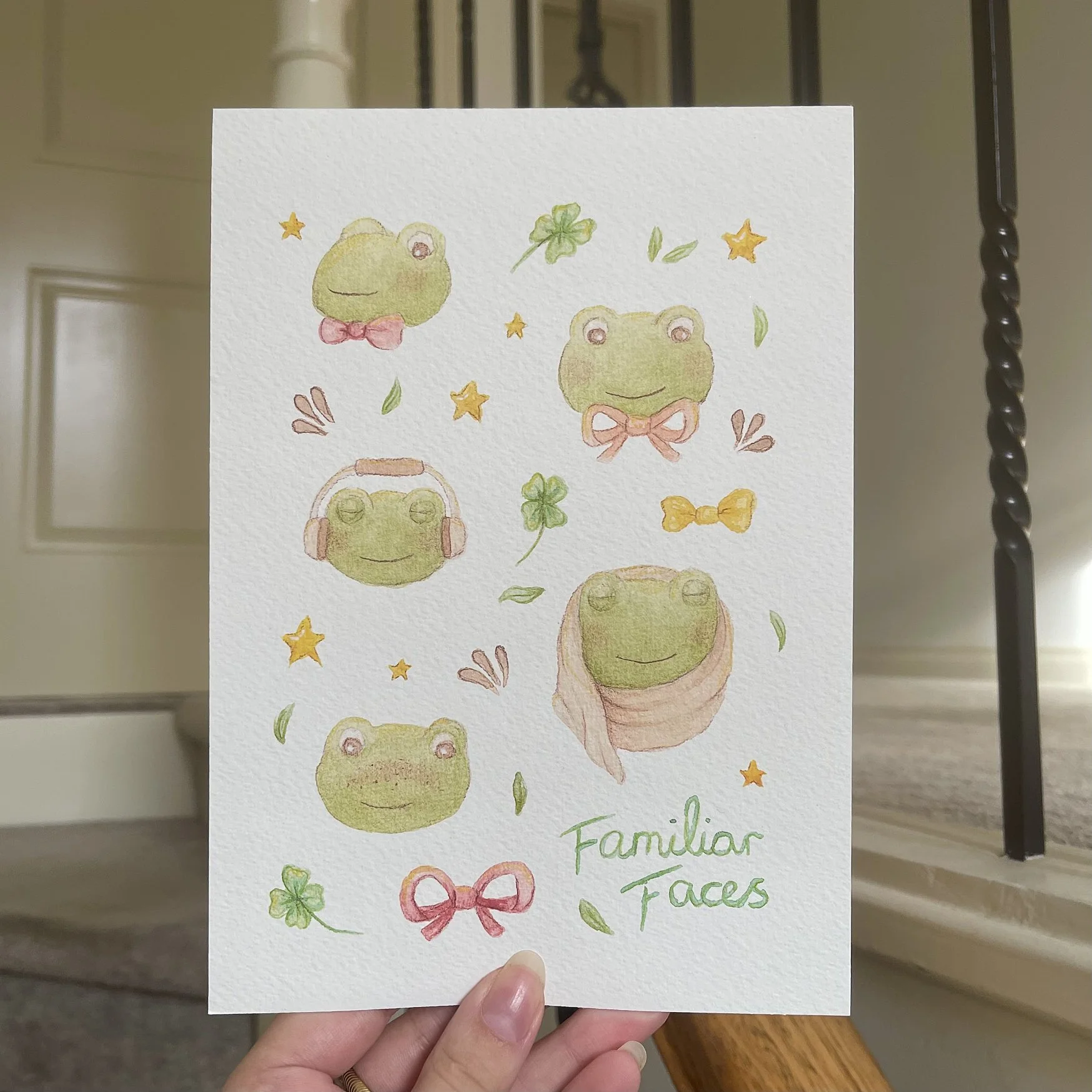Familiar Faces Print
