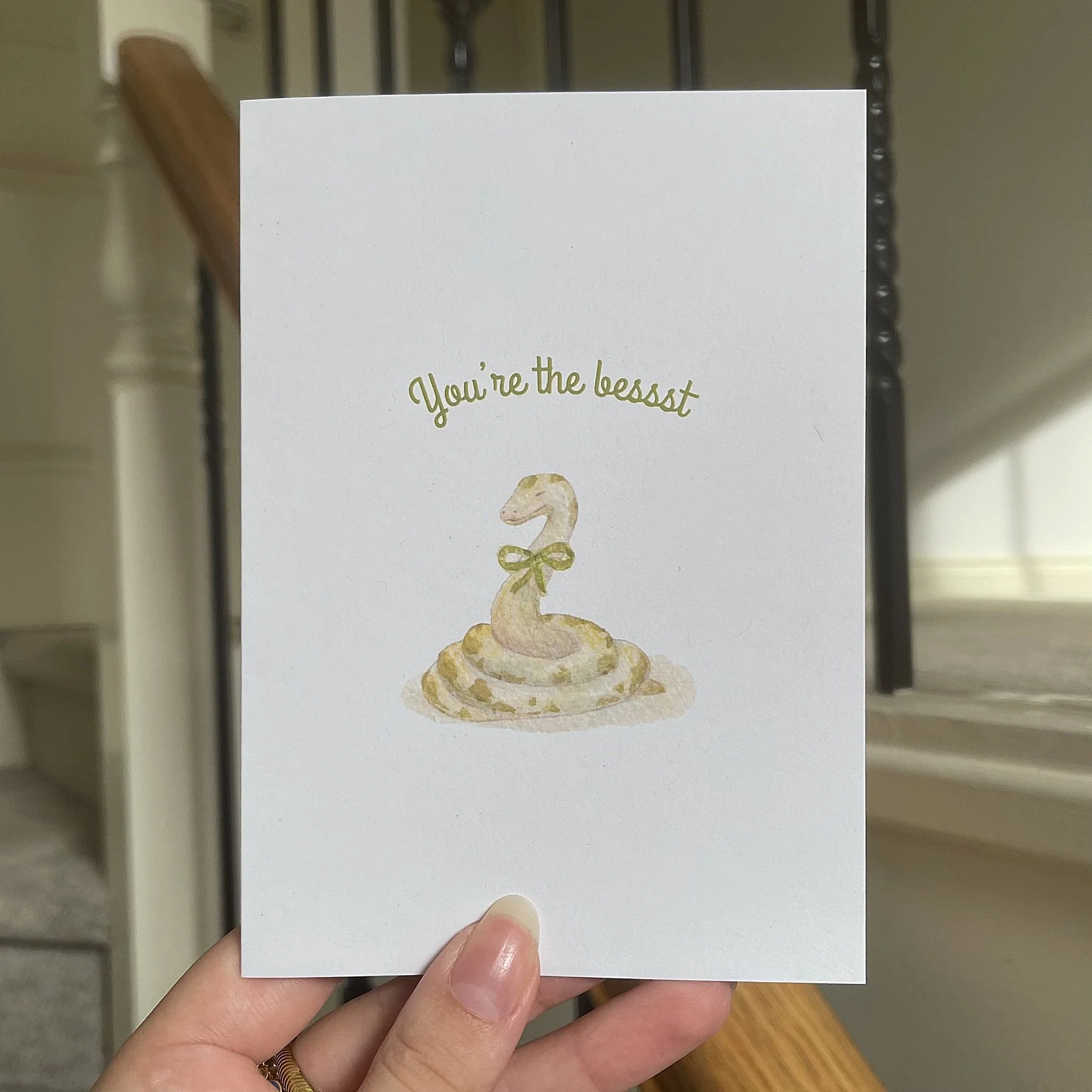 You're the Besst Greeting Card