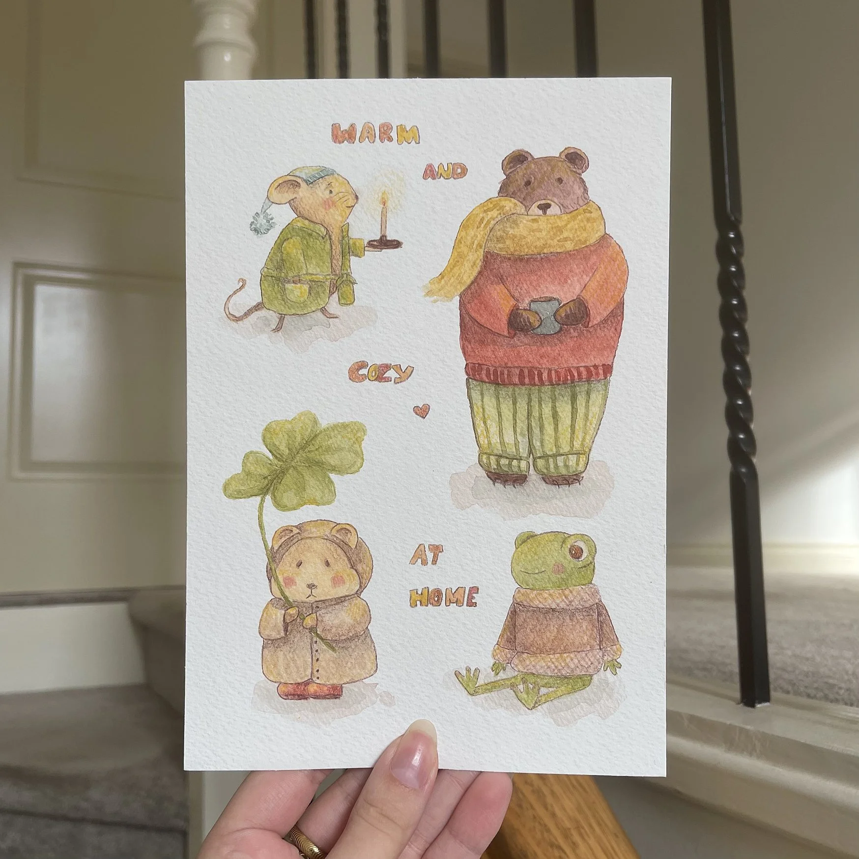 Warm and Cosy Print