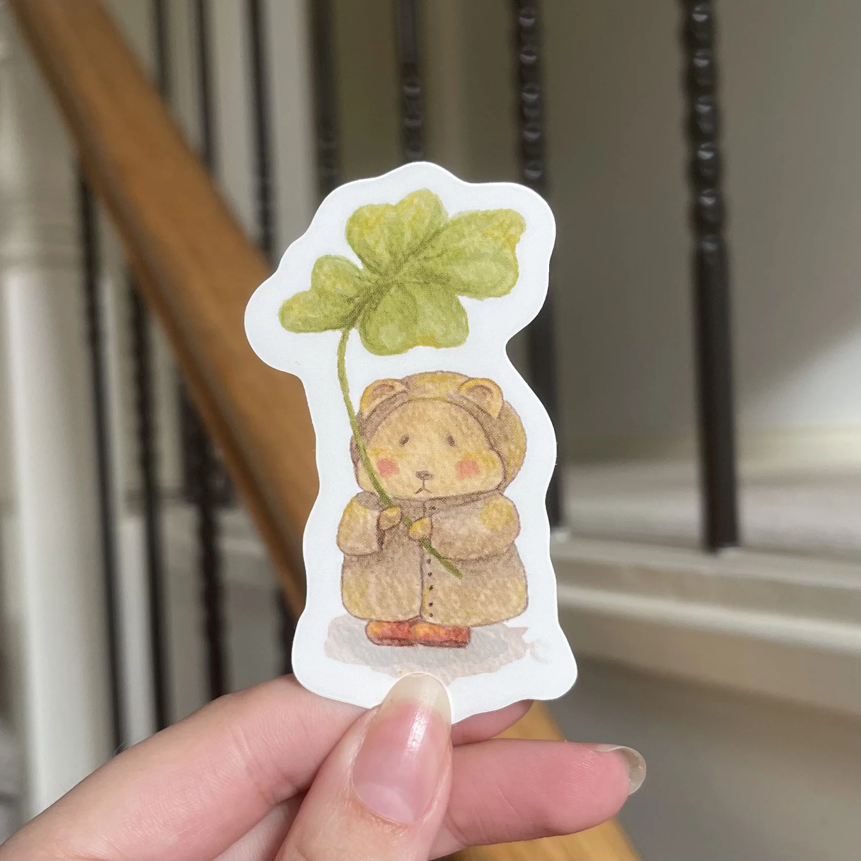 A Little Luck Sticker