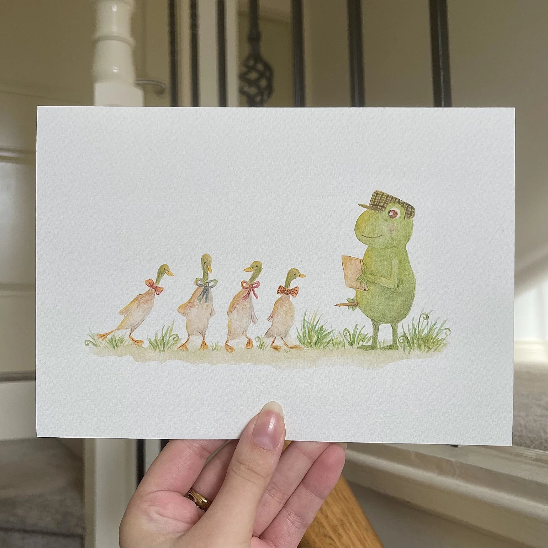 Ducks in a Row Print