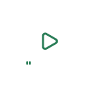 Computer monitor displaying a green play button