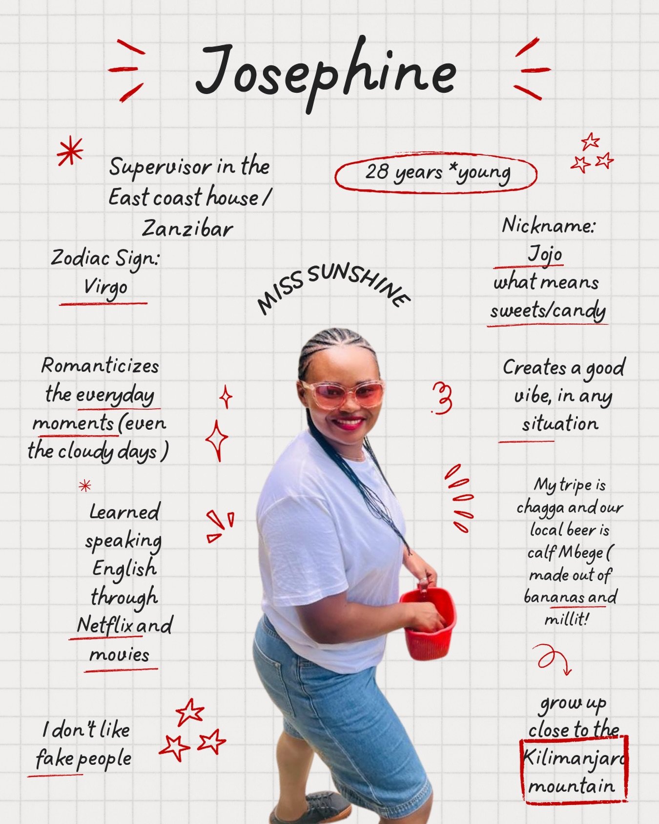 ✨ Meet the Team! ✨

Over the next few weeks, we&rsquo;ll be introducing our amazing team members one by one, so you can get to know the people who make your volunteer experience so special. 💛

First up is Josephine, our wonderful supervisor based on