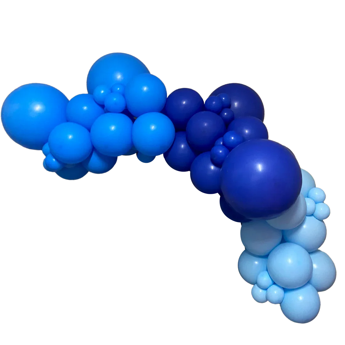 Blue Balloon Garland