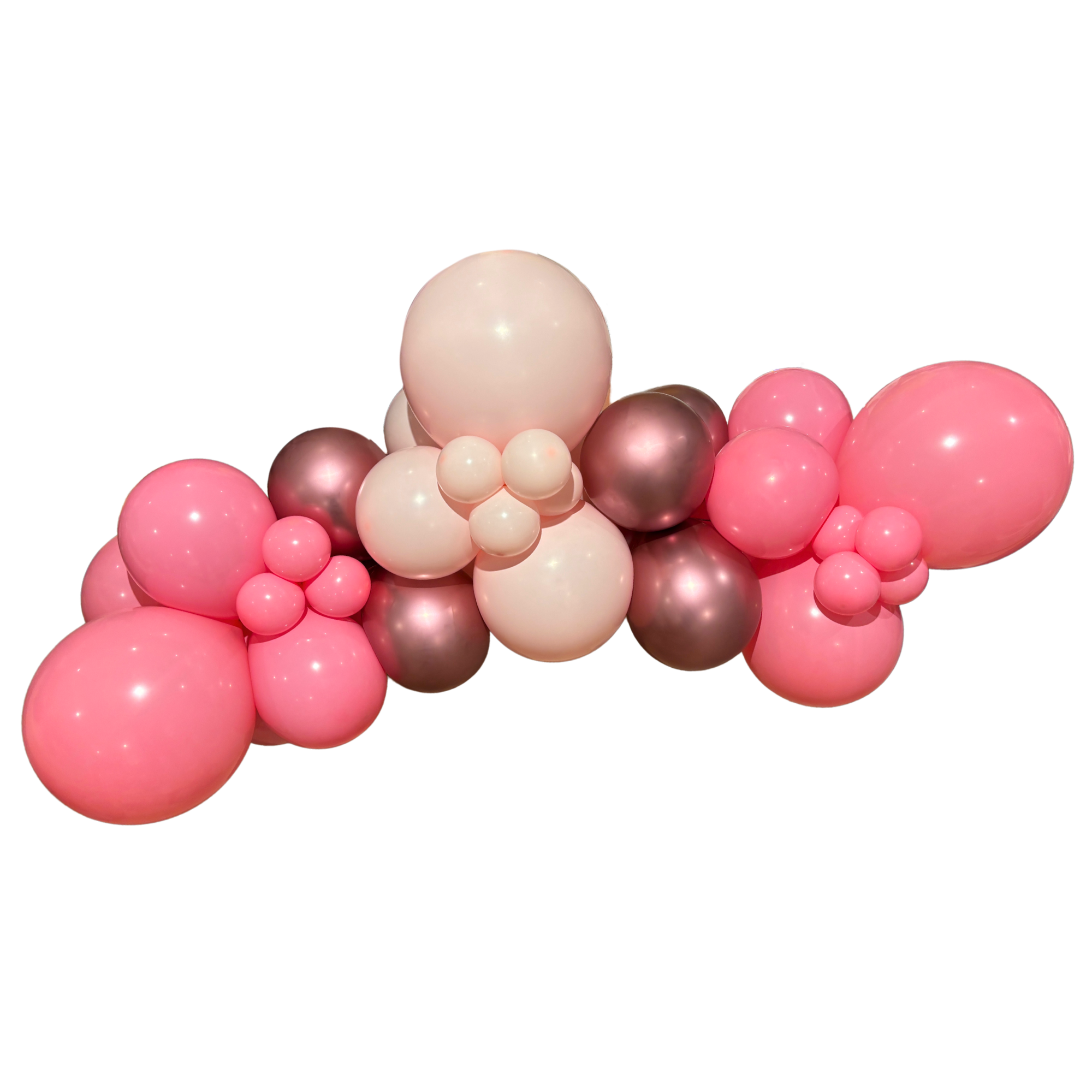 Pretty In Pink Balloon Garland