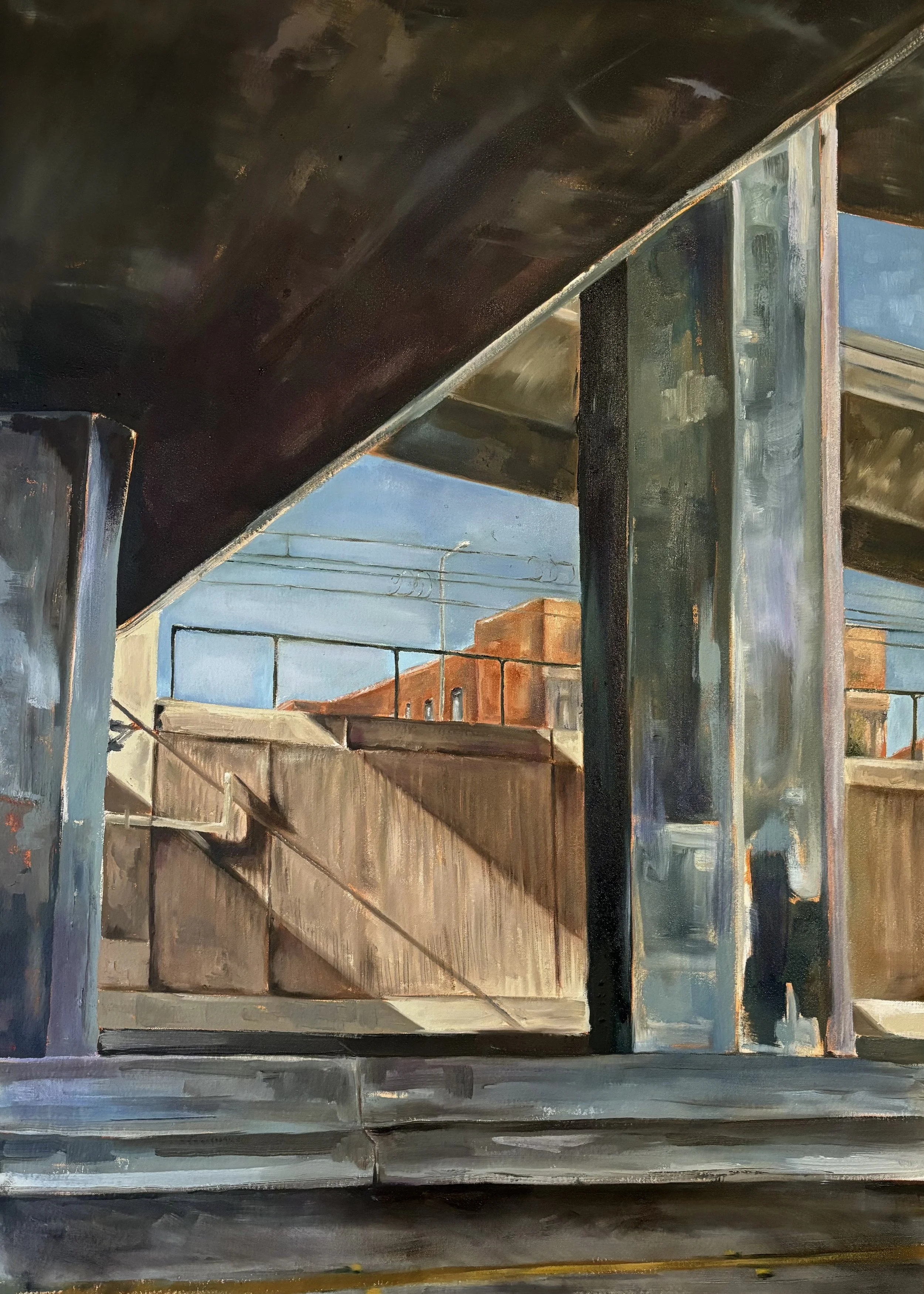 Everything’s A Window to a Midwest Kid | oils on canvas | 32” x 46” 