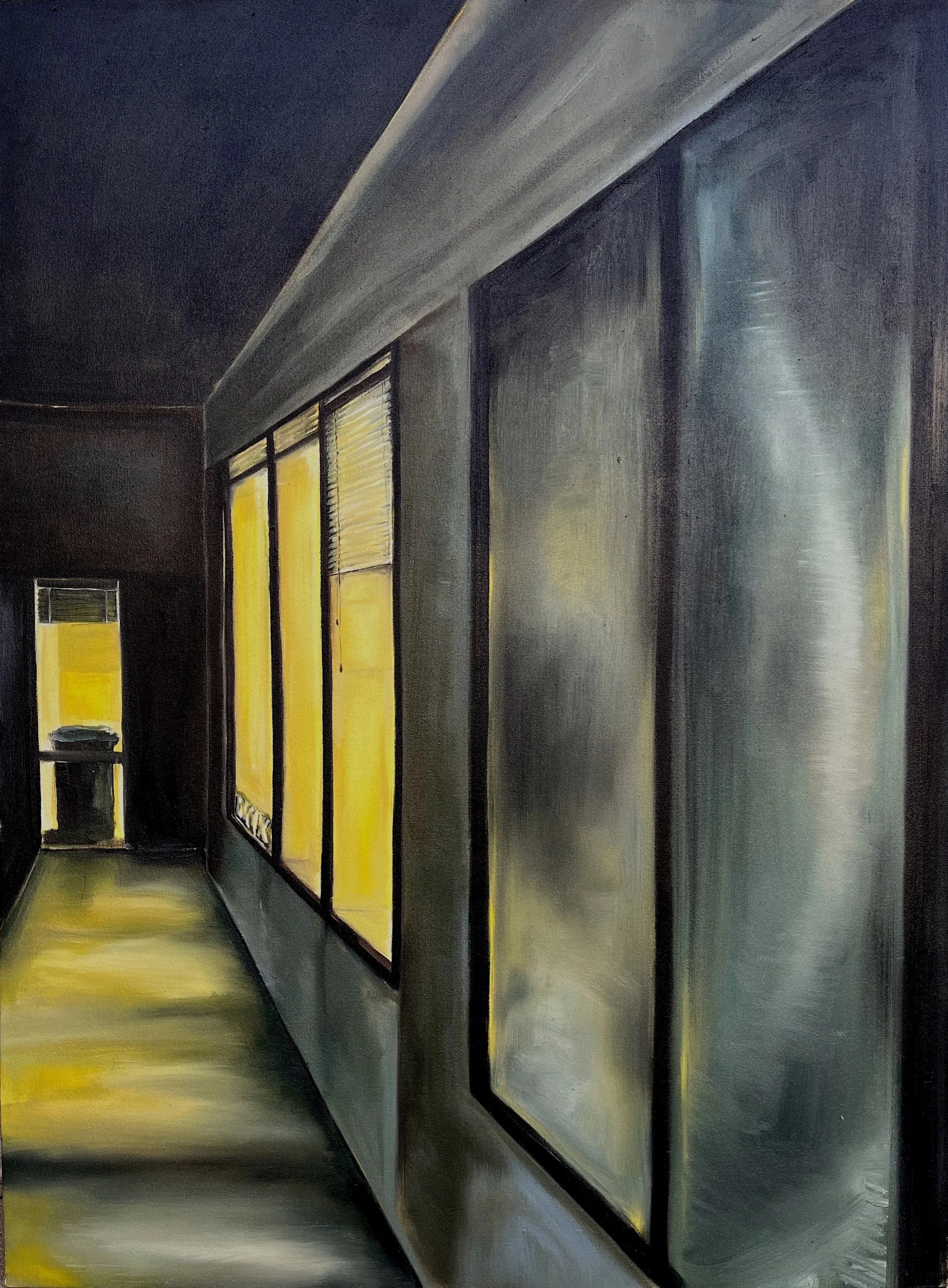 My Favorite Trash Can | oils on canvas | 36” x 48”