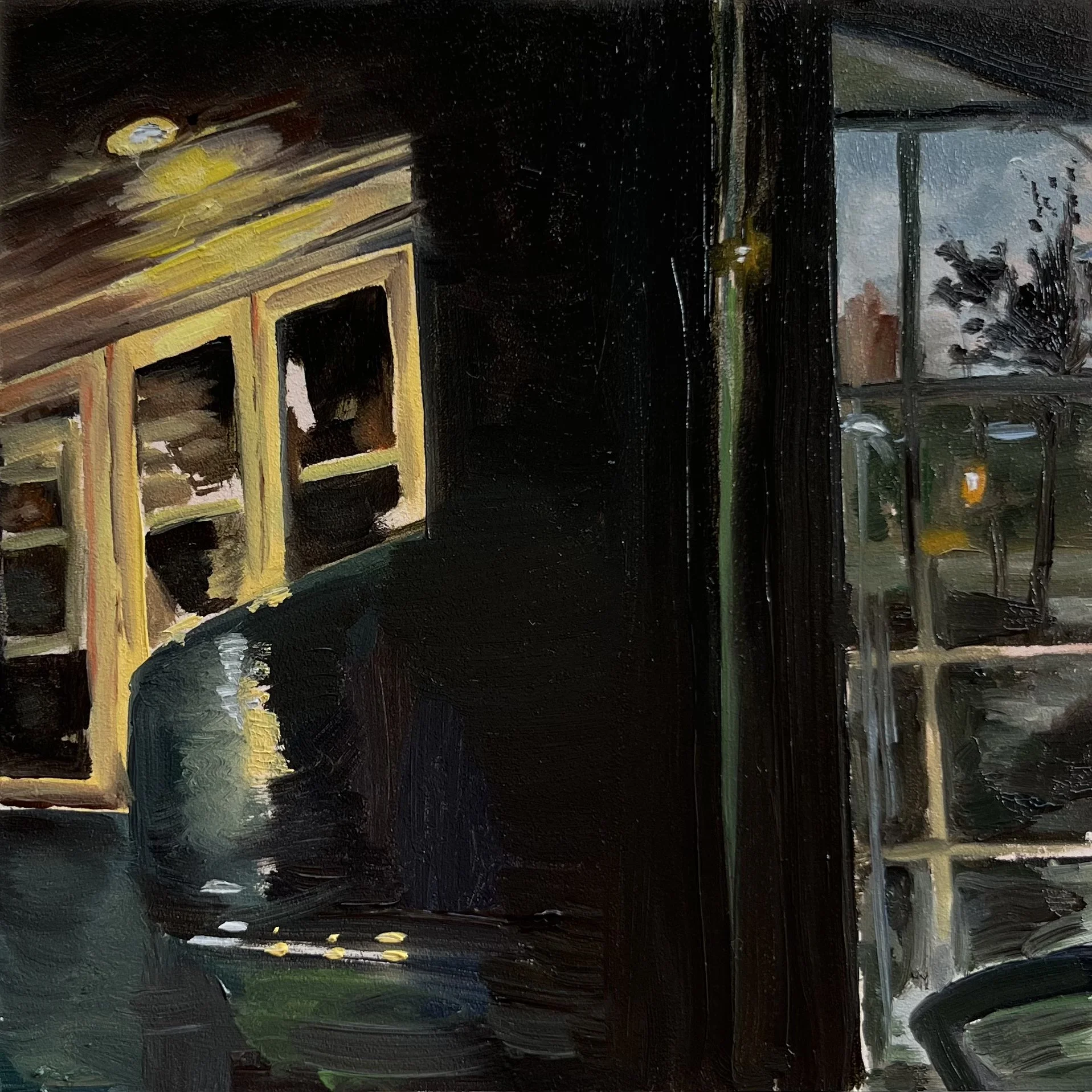 The Old Kitchen | oils on panel | 5” x 5”