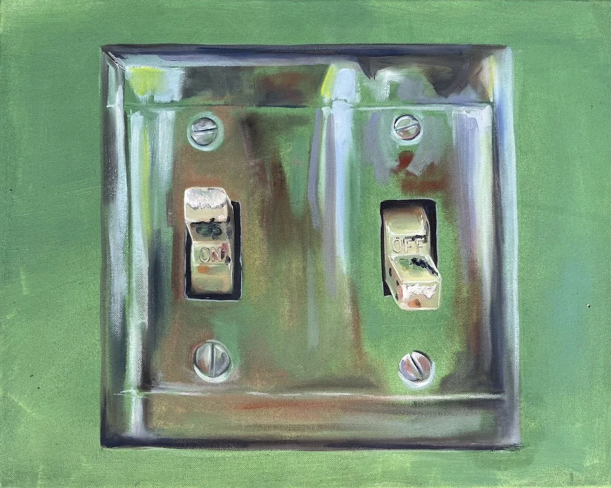 When It Switched | oils on canvas | 16” x 20”