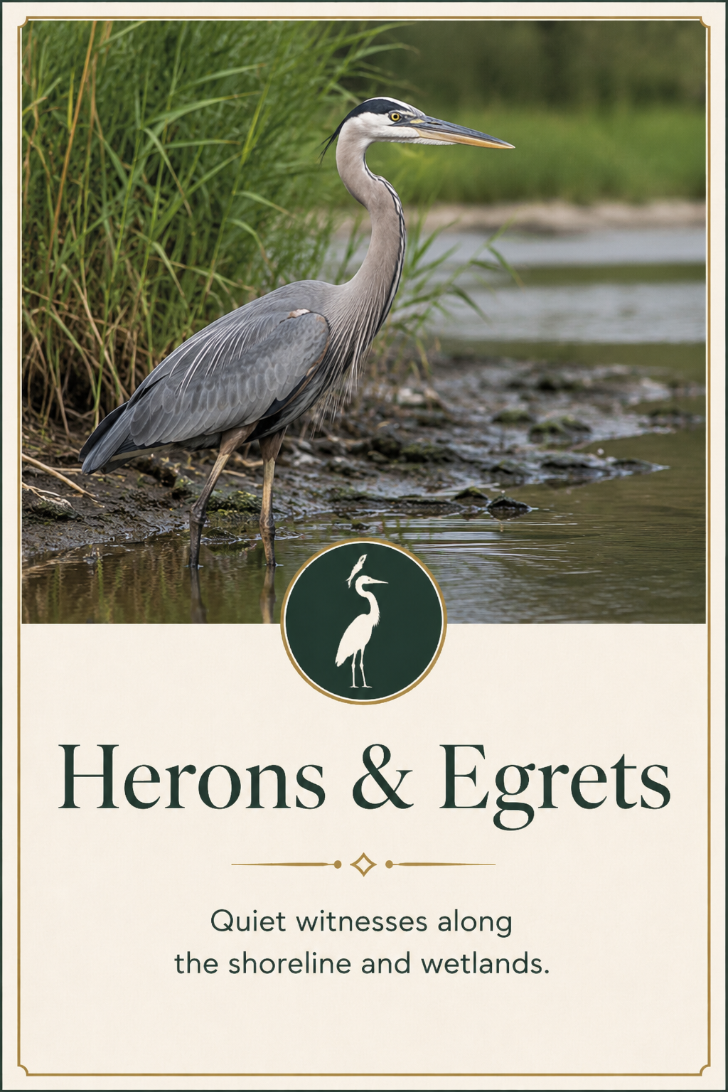 Herons and egrets of the Anacostia River - open the Herons and Egrets gallery.